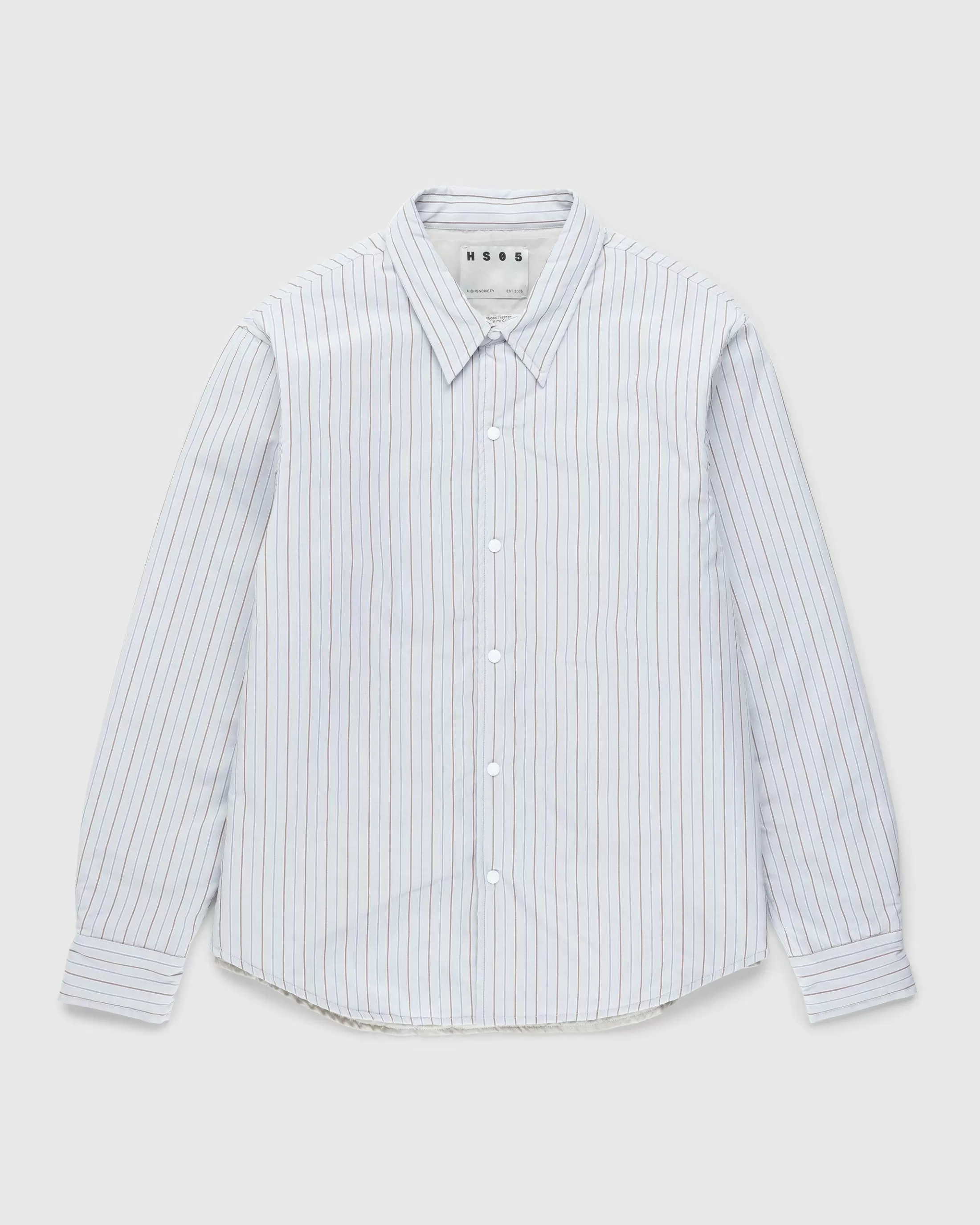 Best Highsnobiety HS05 Insulated Shirt Jacket Striped stripes