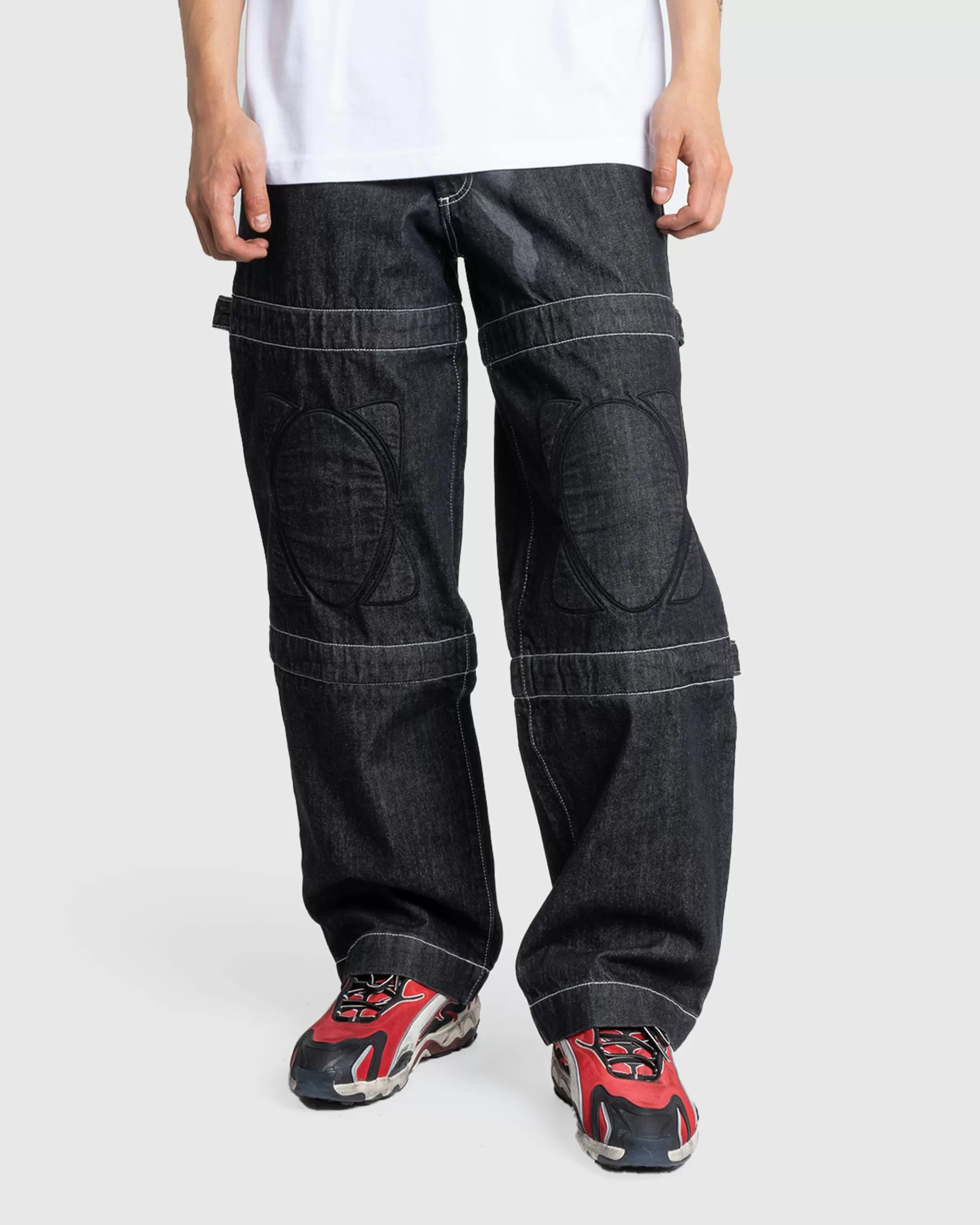 Discount Puma Knee Pad Pants Black/Denim pumablack-denim