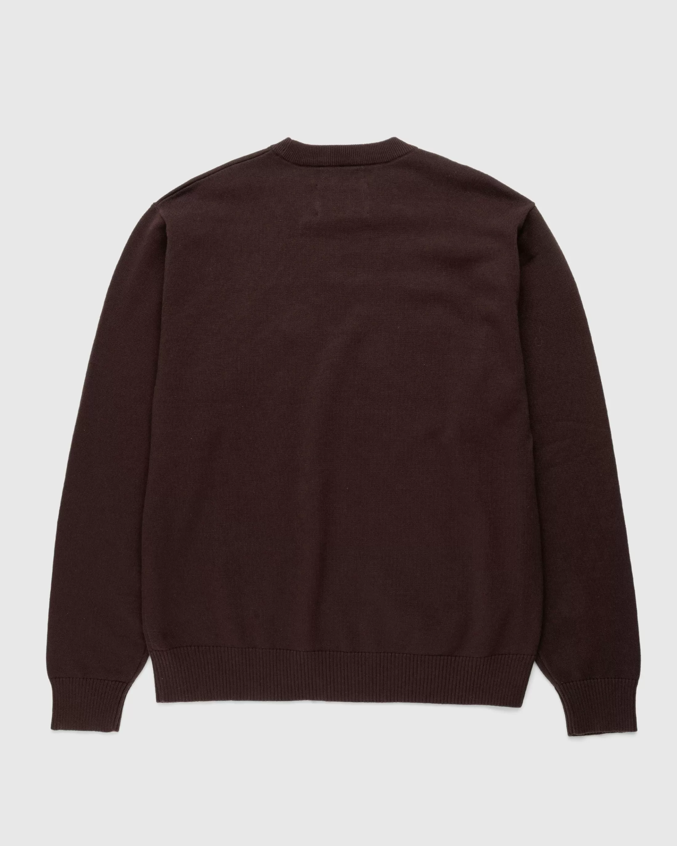 Outlet Highsnobiety Knit Crewneck Brown black