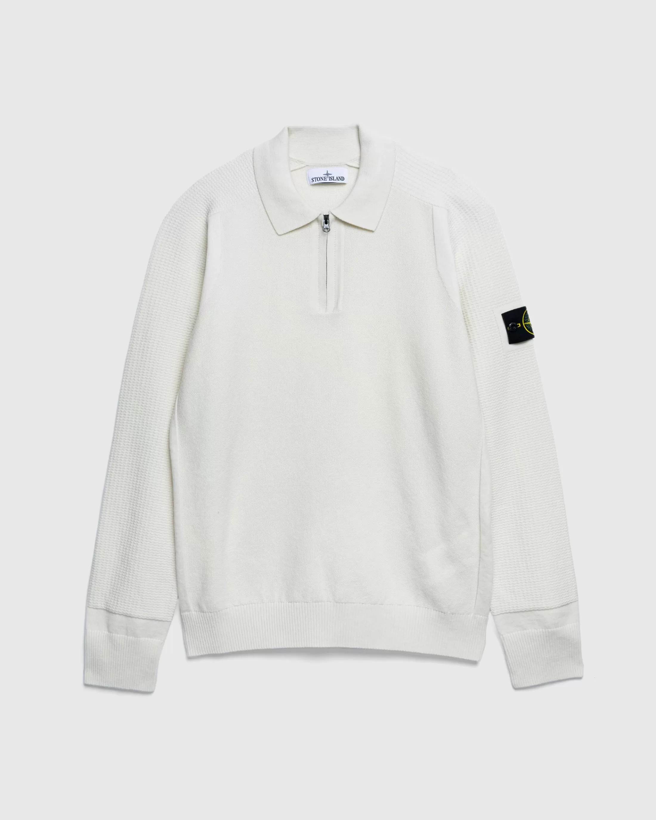 Best Stone Island Knit Polo plaster