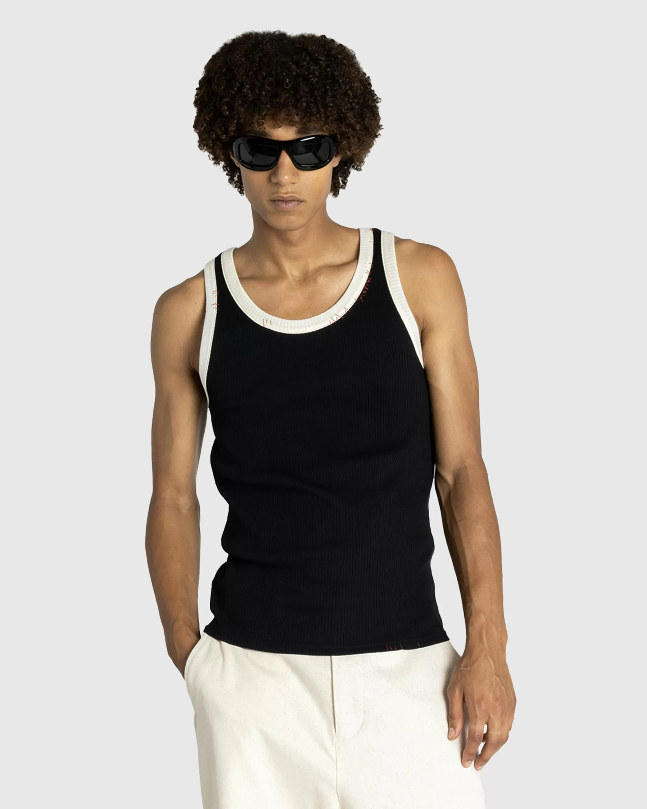 Discount Marni Knit Tank Top black