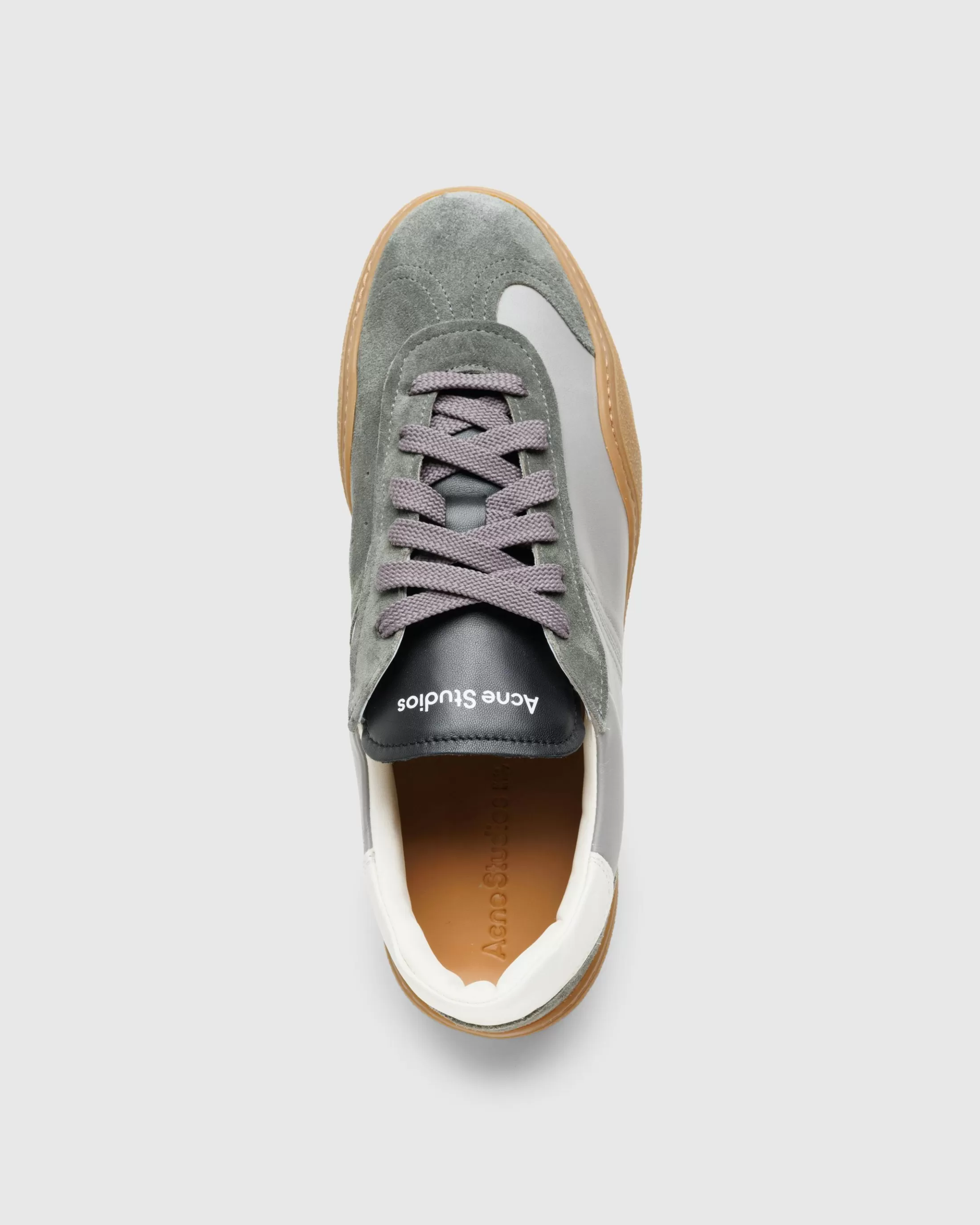 Fashion Acne Studios Lace-Up Sneakers multigrey