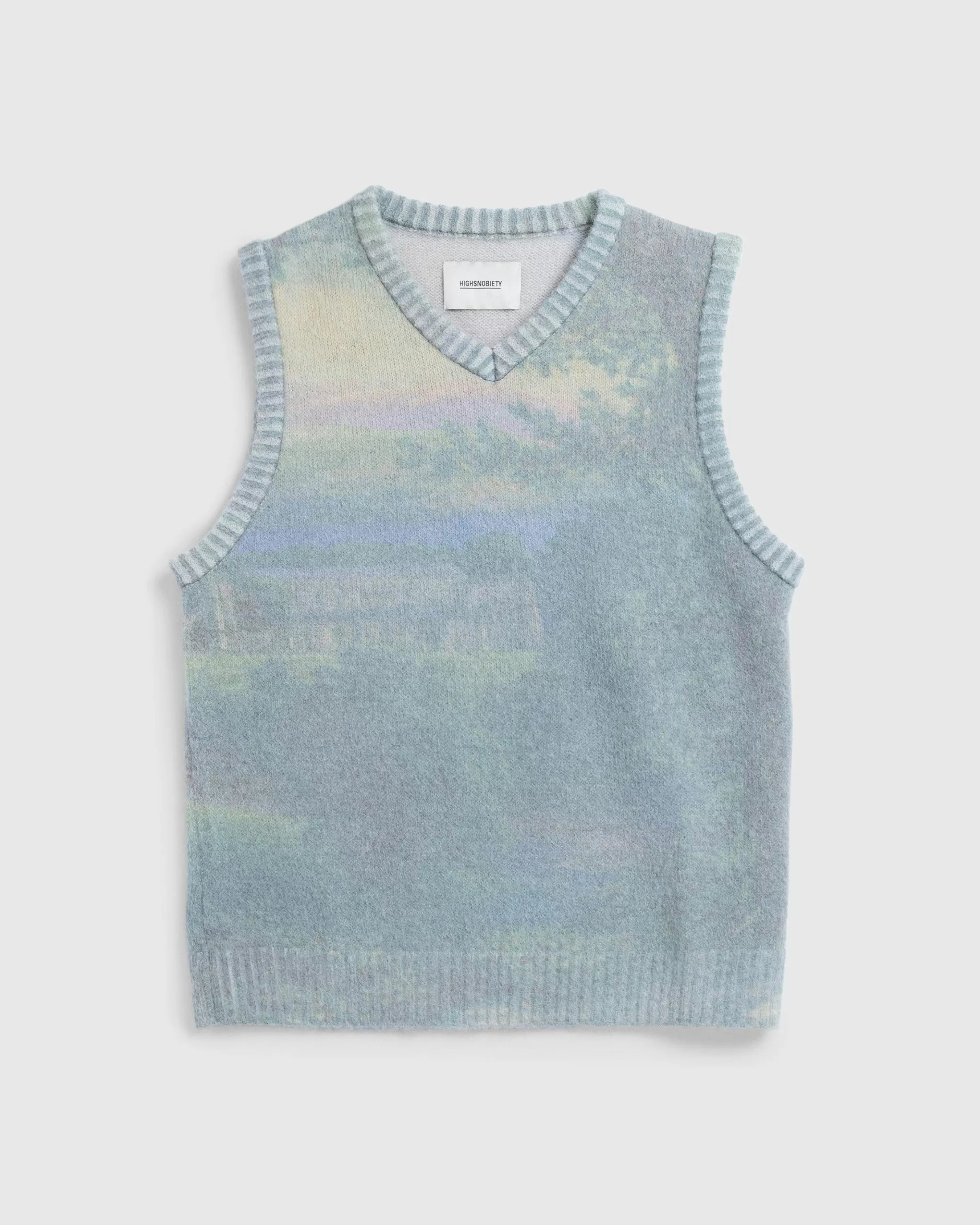 Online Highsnobiety Landscape Sweater Vest Multi blue