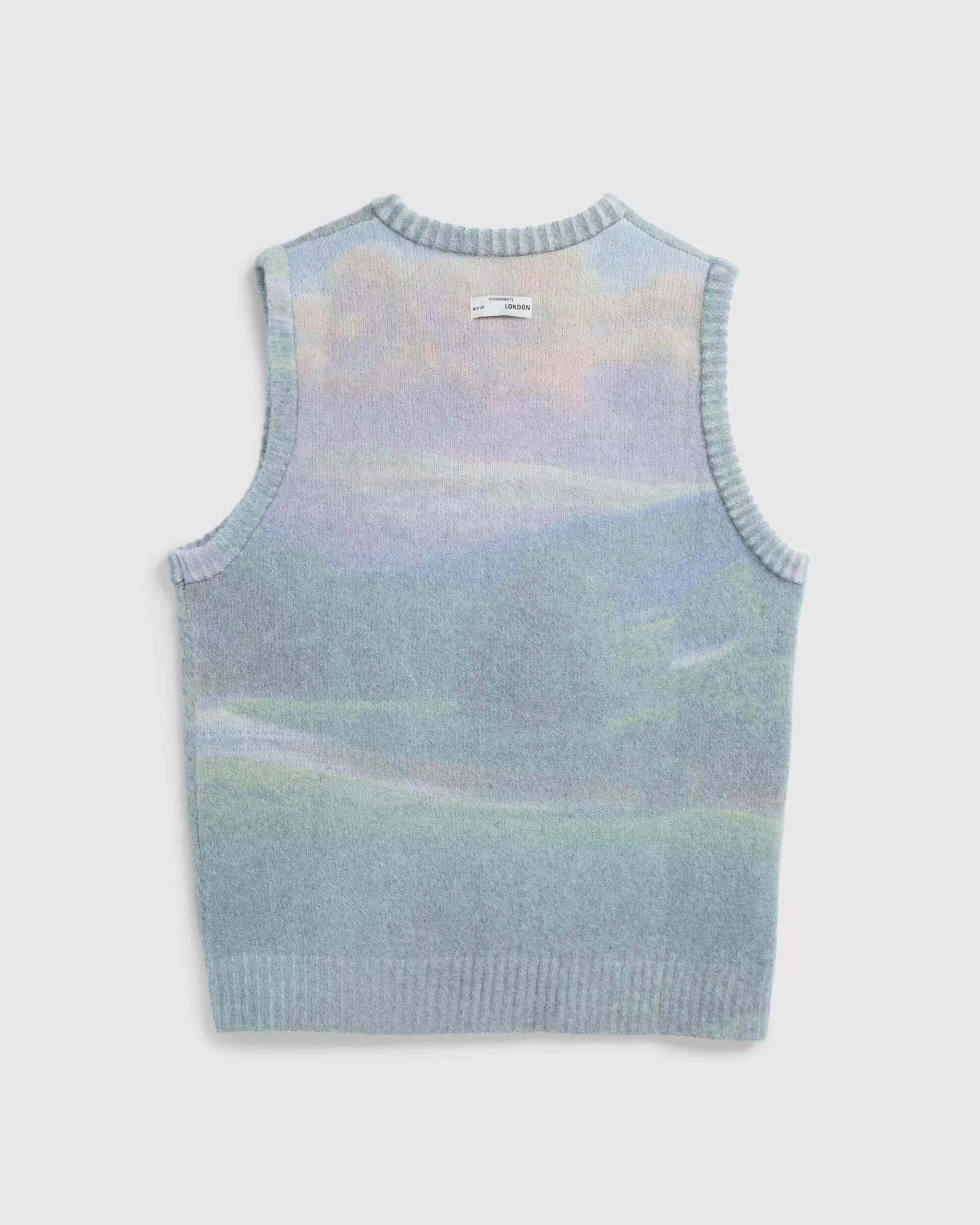 Online Highsnobiety Landscape Sweater Vest Multi blue