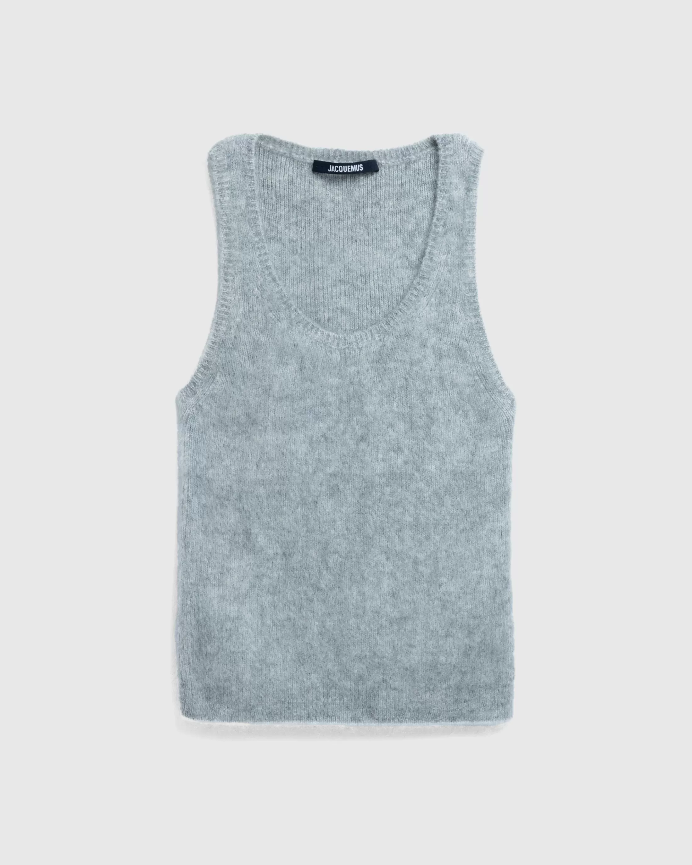 New JACQUEMUS Le Débardeur Pitatto grey