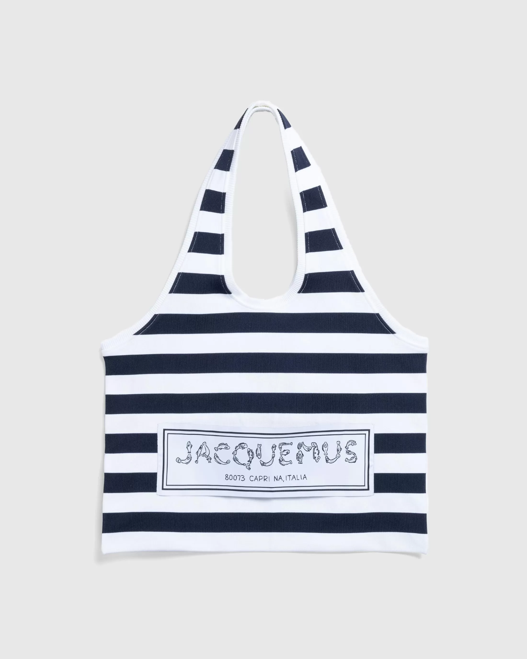 Flash Sale JACQUEMUS Le Tote Marcel multi-navy