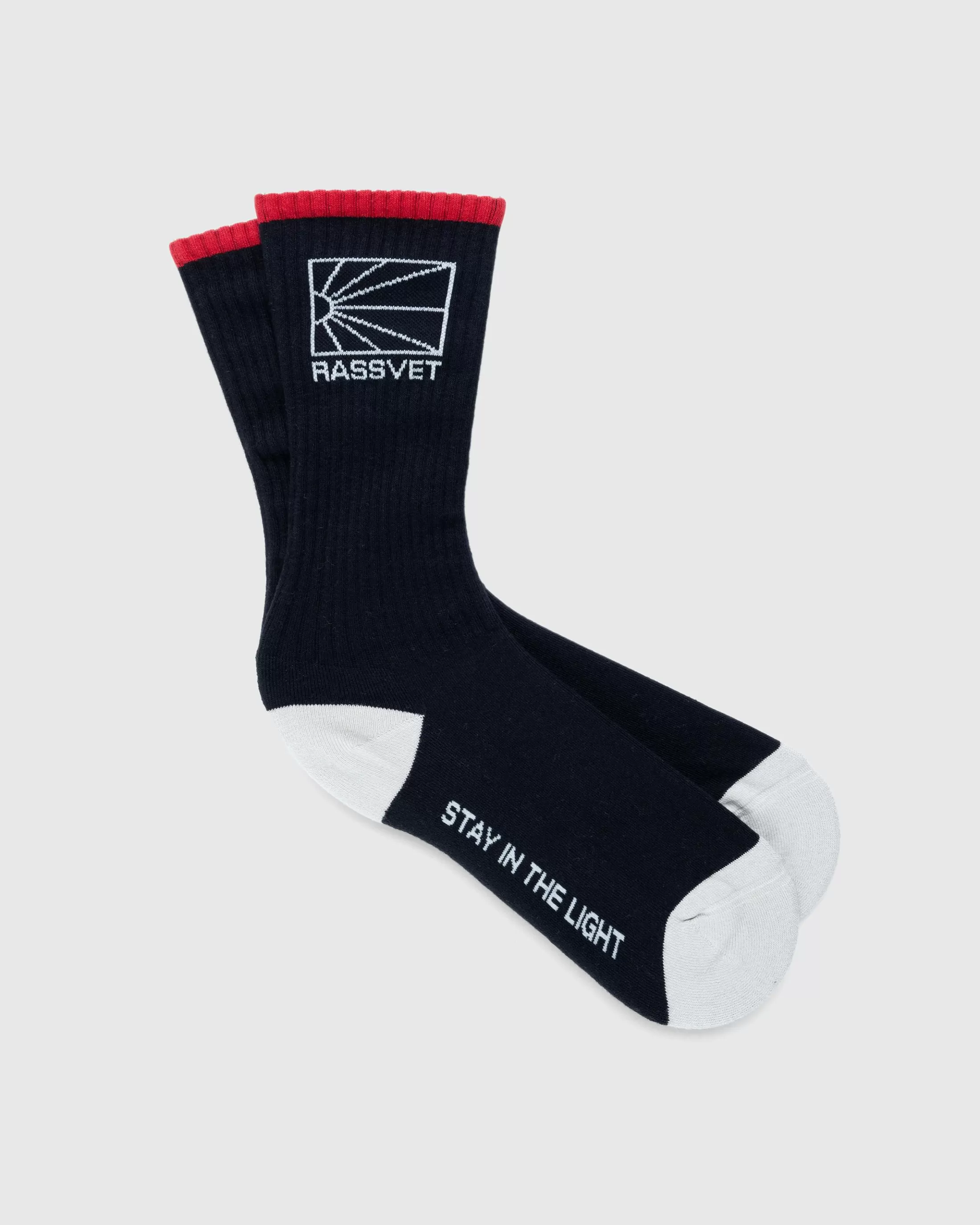 Sale Rassvet Logo Socks Knit black