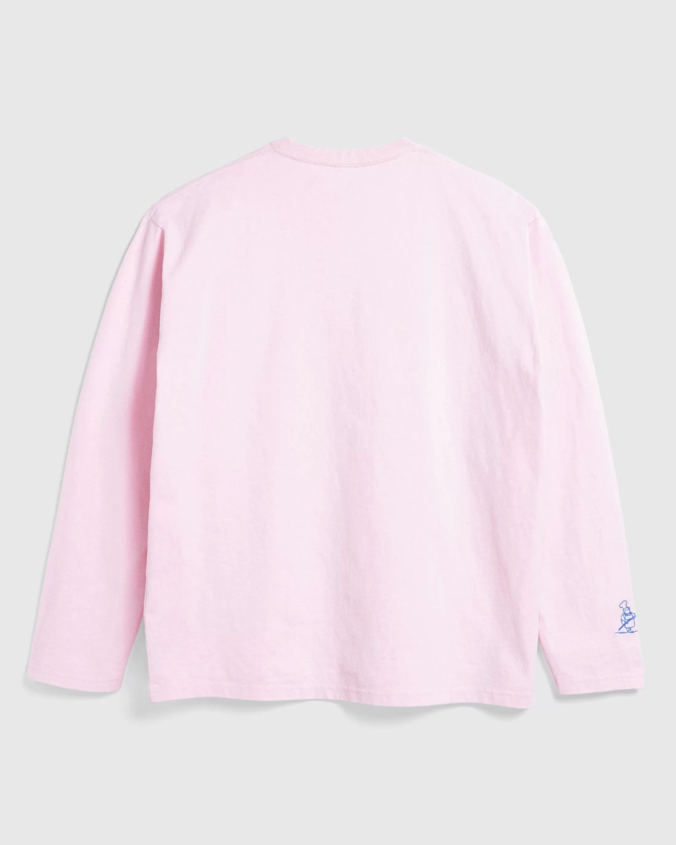 Clearance Beigel Bake Long-Sleeve Logo Tee Pink lightpink