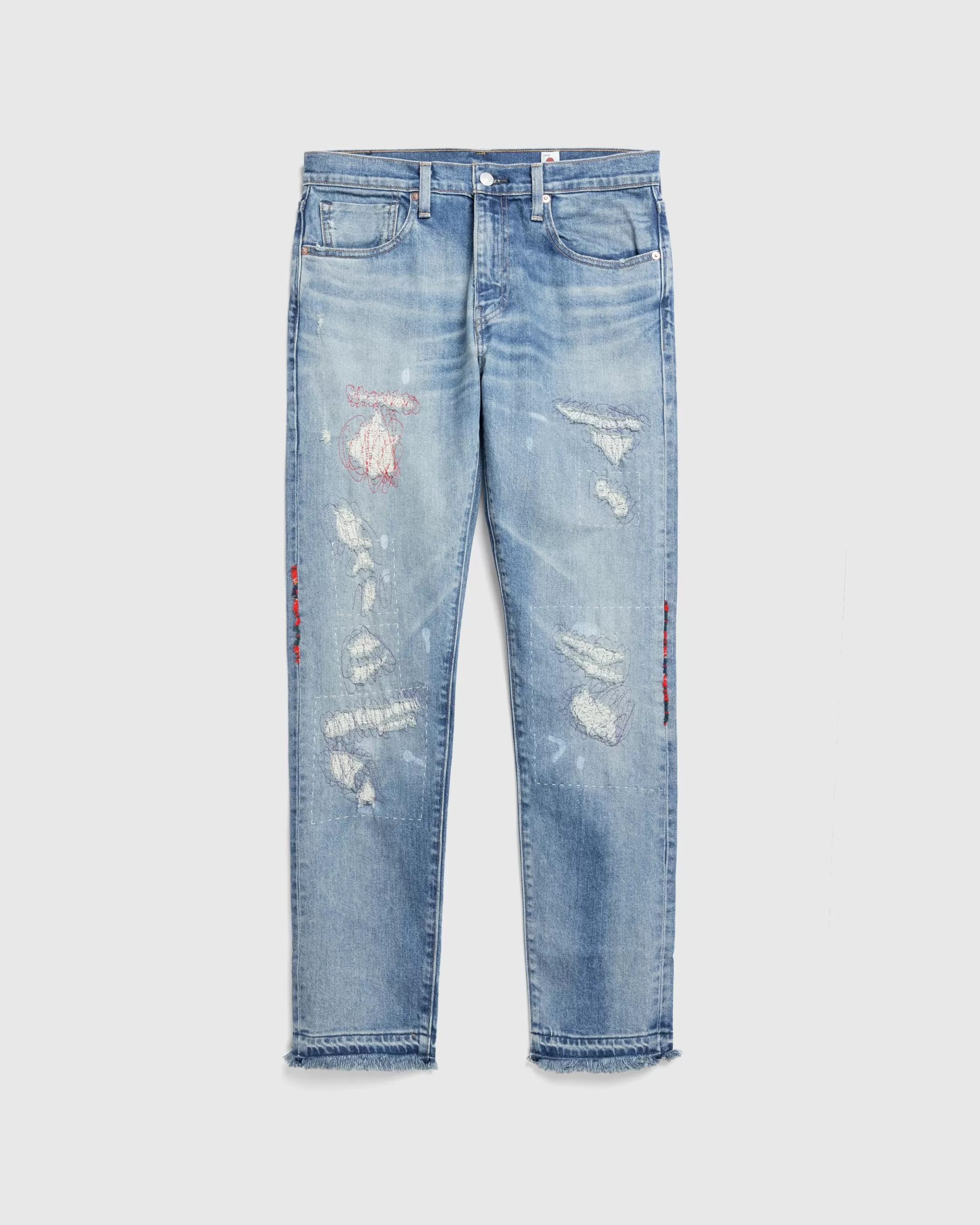 Shop Levi's Made in Japan 512 Denim doodle