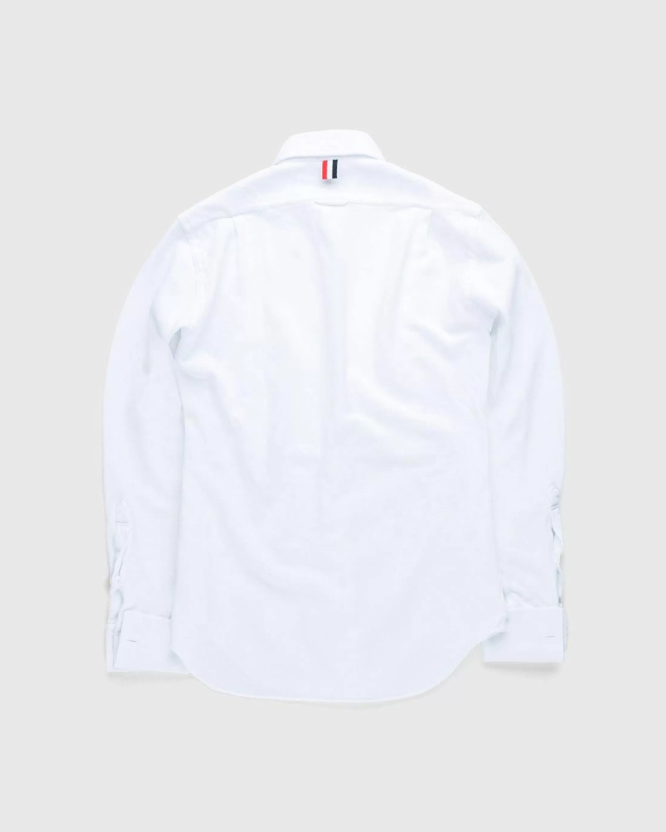 Best Sale Thom Browne Men's Pique Ruffled-Bib Tux Shirt white