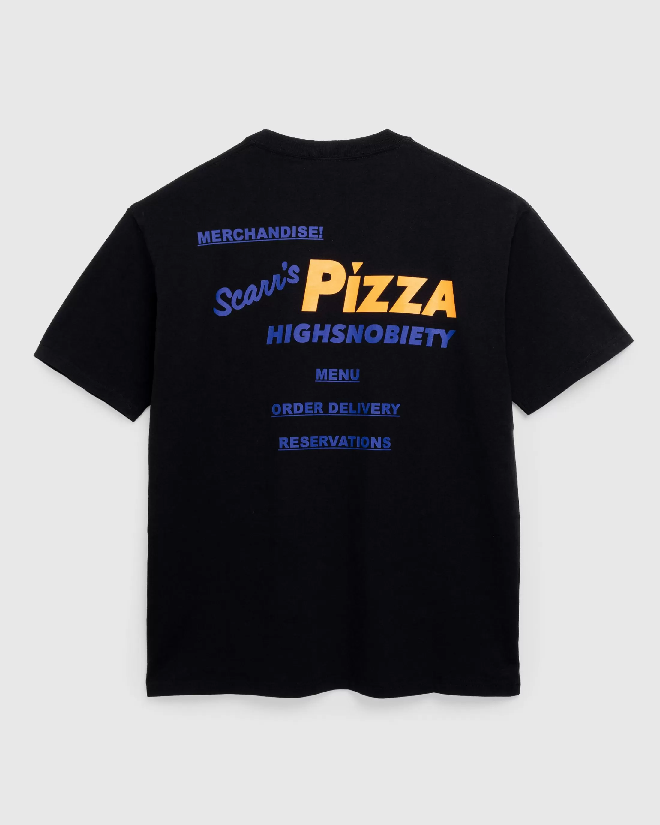 Discount Scarr's Pizza Merch T-Shirt Black unavailable