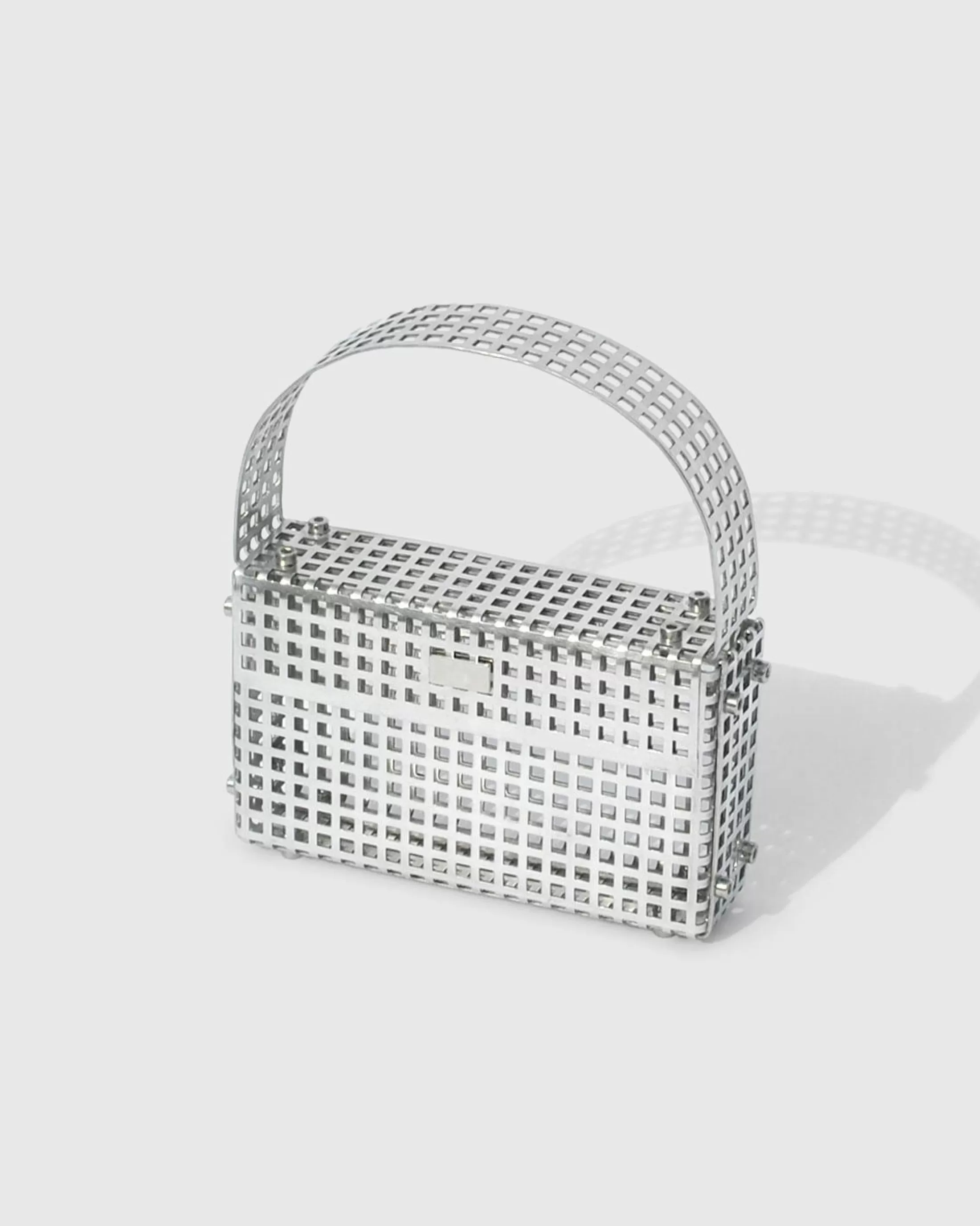 Online Hans TM Metal Bag silver