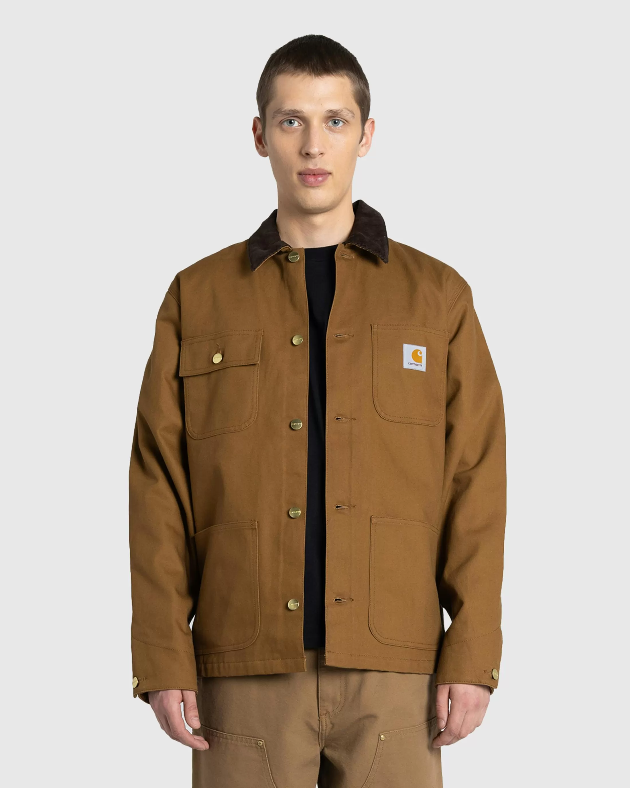 Outlet Carhartt WIP Michigan Coat Hamilton Brown/Tobacco/Rigid