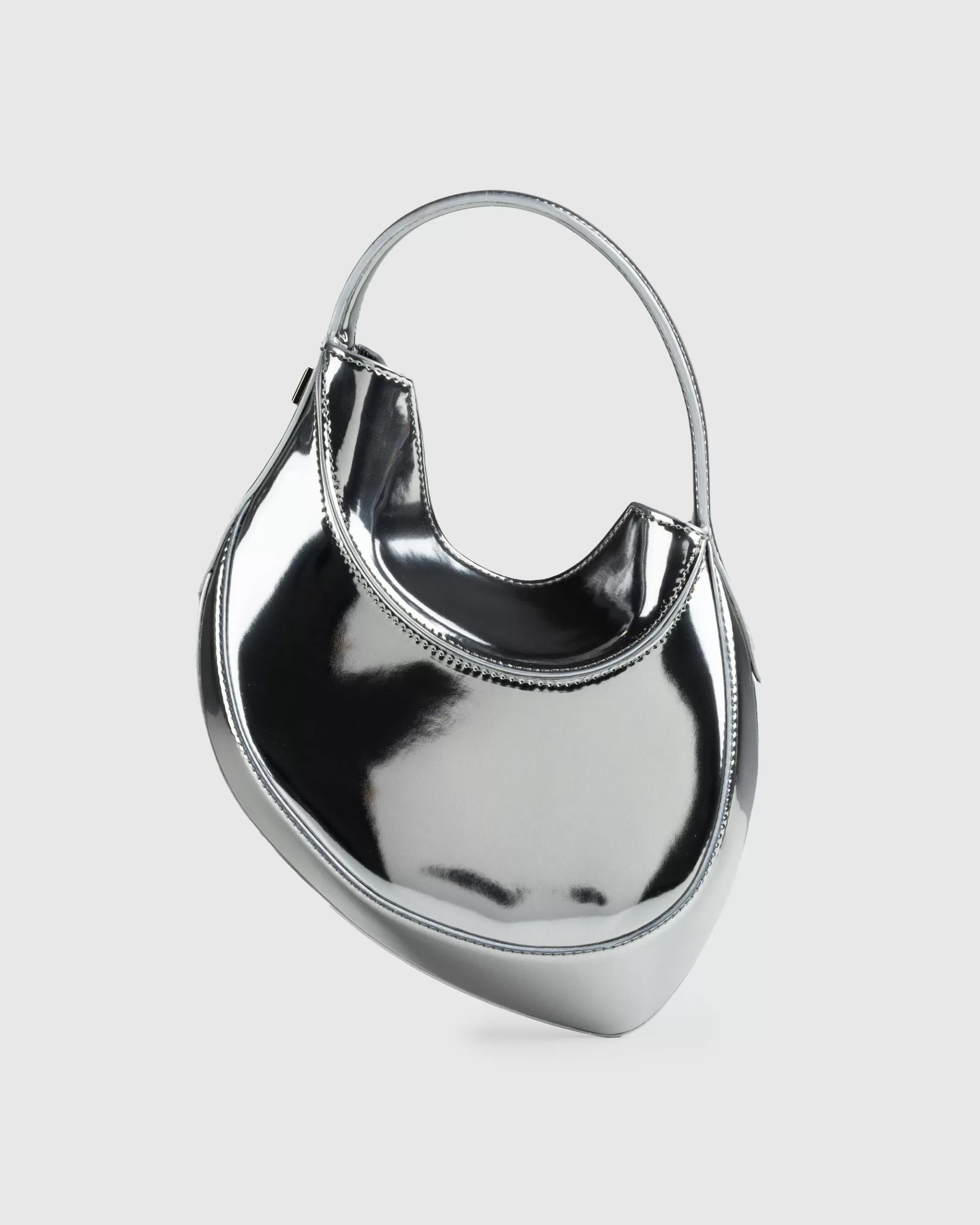 Best Sale Mugler Mini Smooth Spiral Curve 02 gunmetal