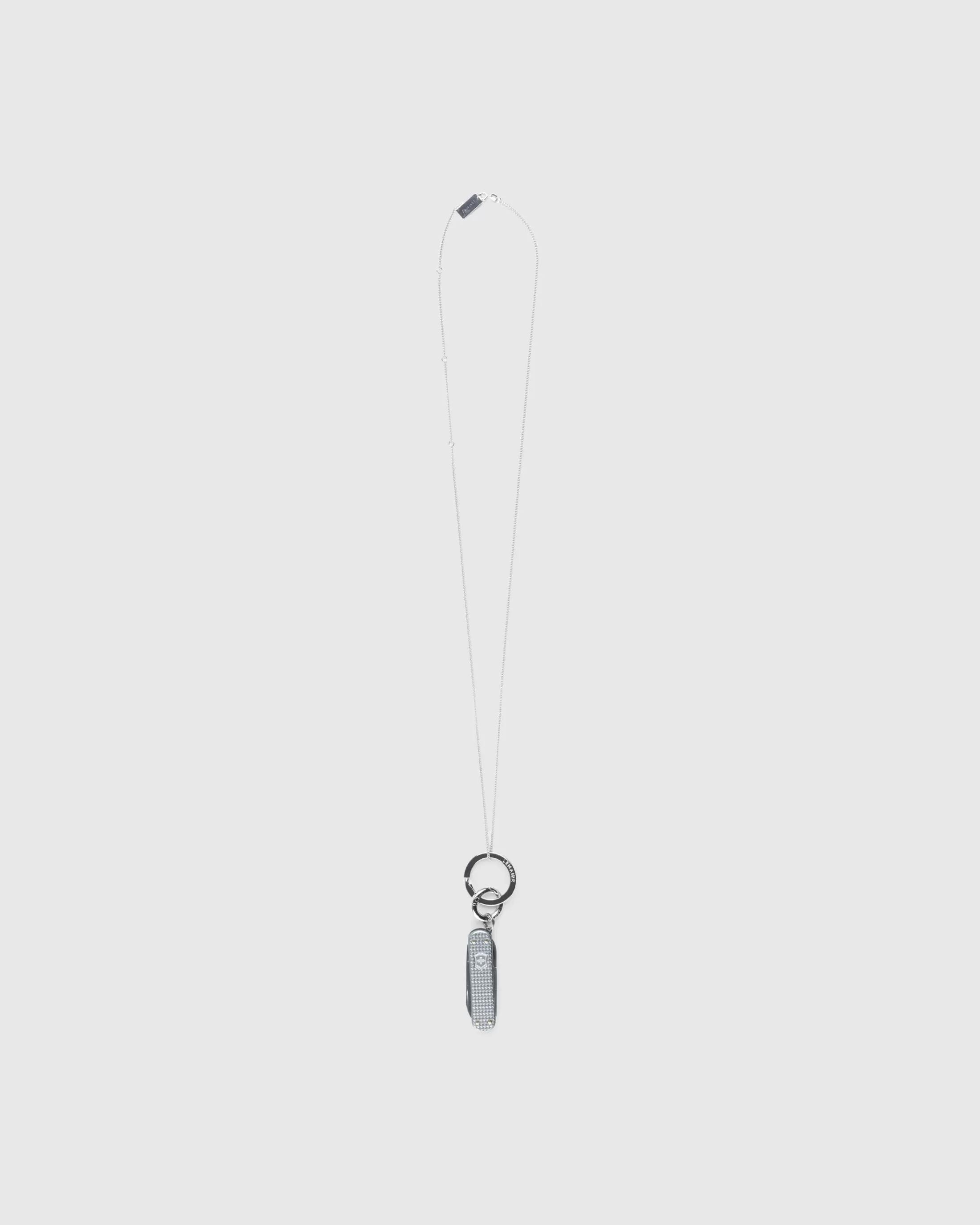 Store Lemaire Mini Swiss Knife Necklace silver