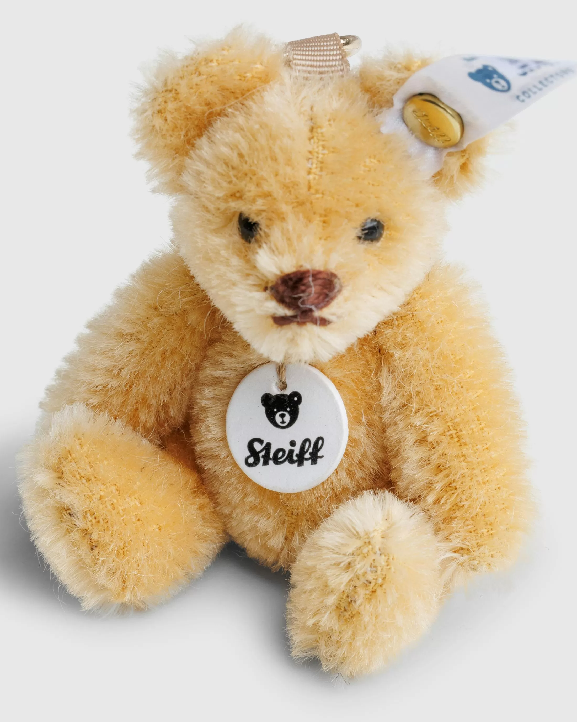 Hot Steiff Mini Teddy Bear Keyring beige