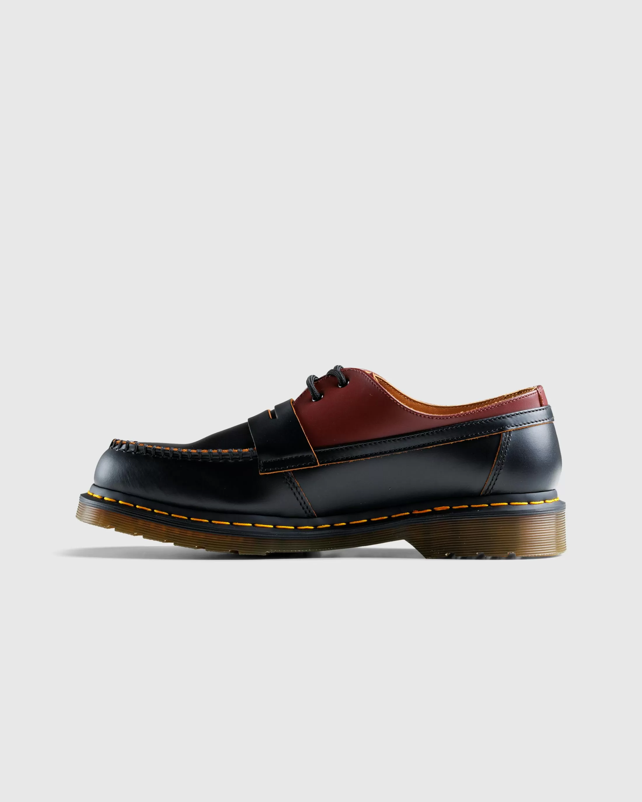 Discount MM6 Maison Margiela Moccasin Oxblood Red/Black oxbloodred/black