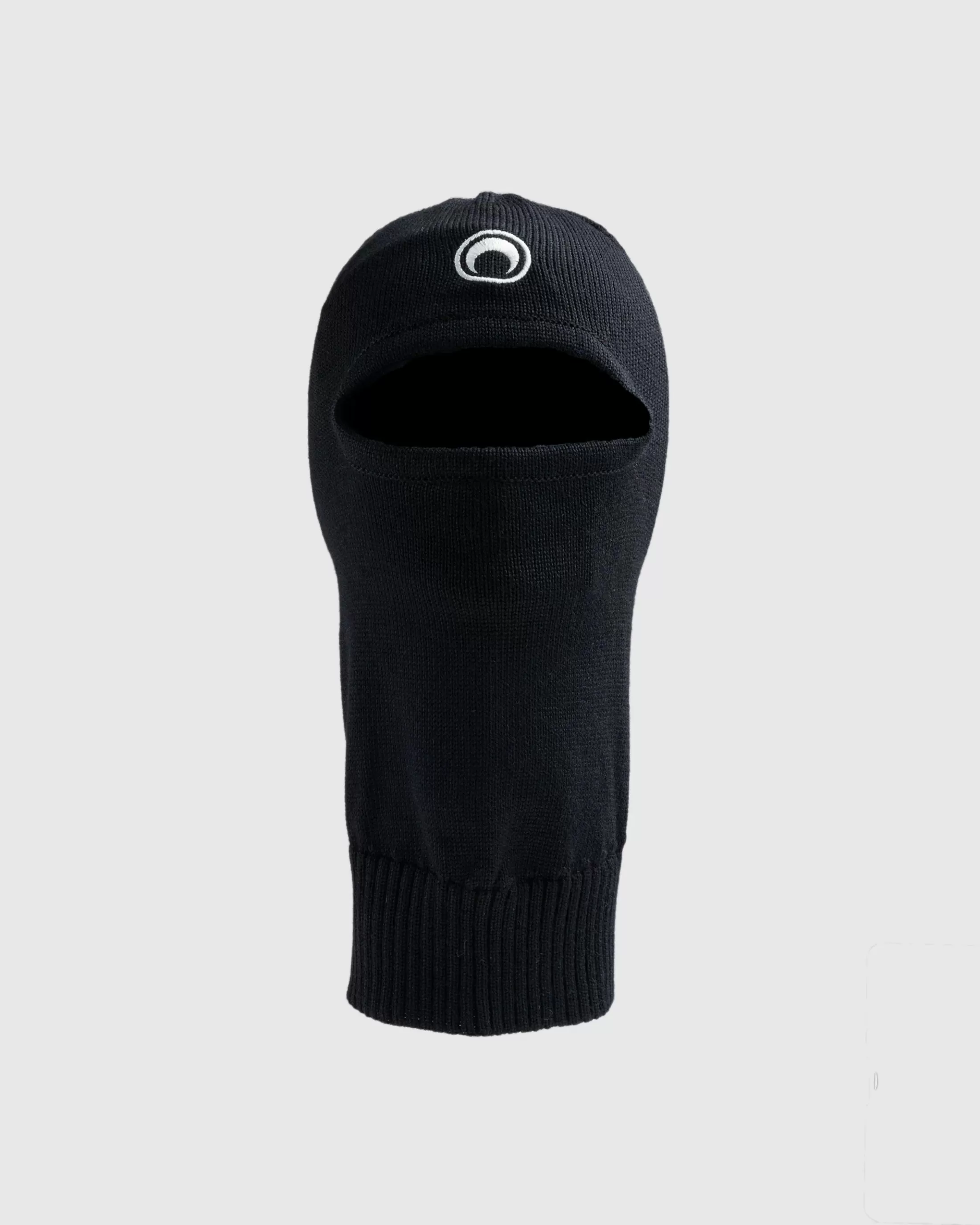 Best Sale Marine Serre Moon Logo Knit Balaclava black