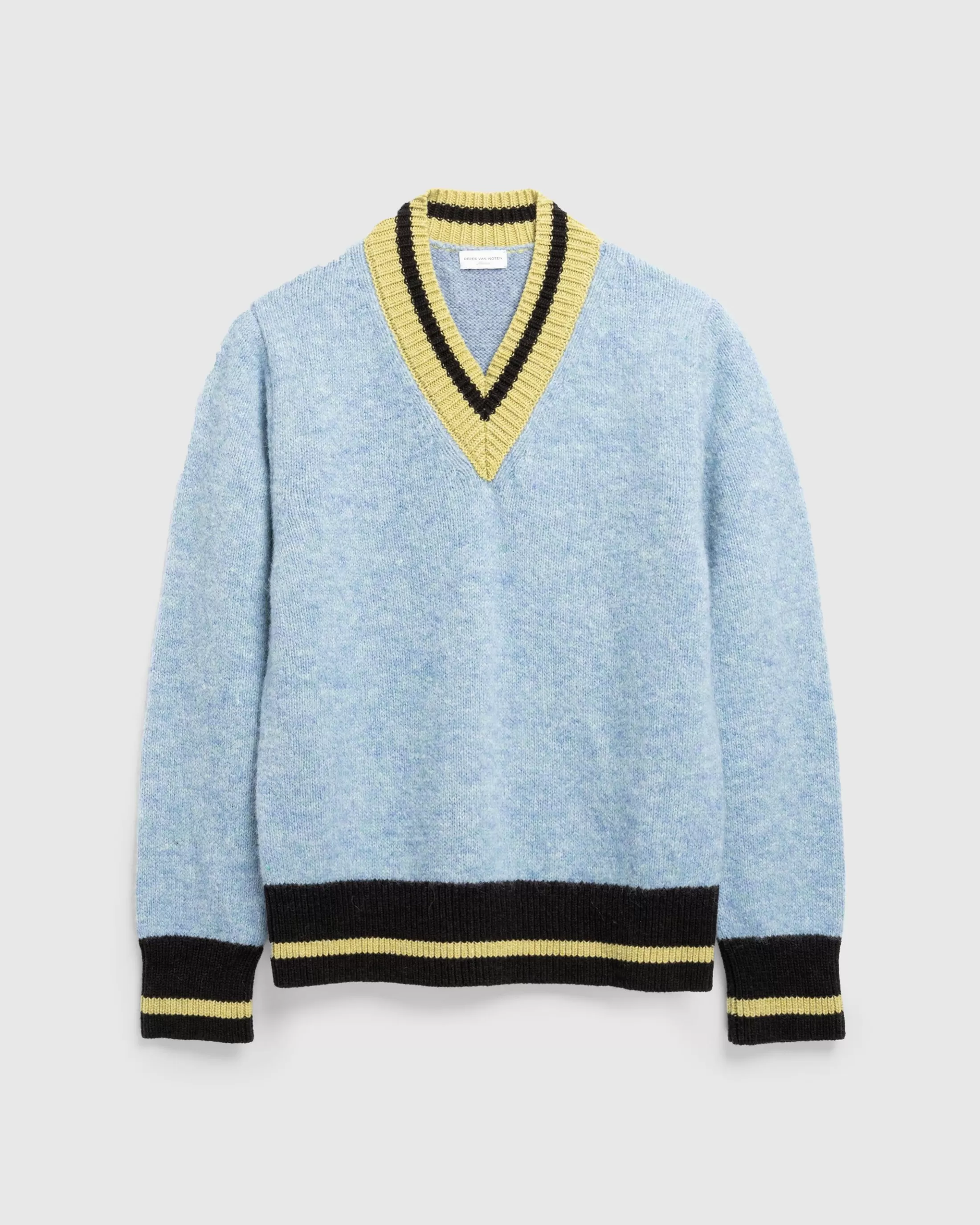 Cheap Dries van Noten Moon Sweater Light Blue lightblue