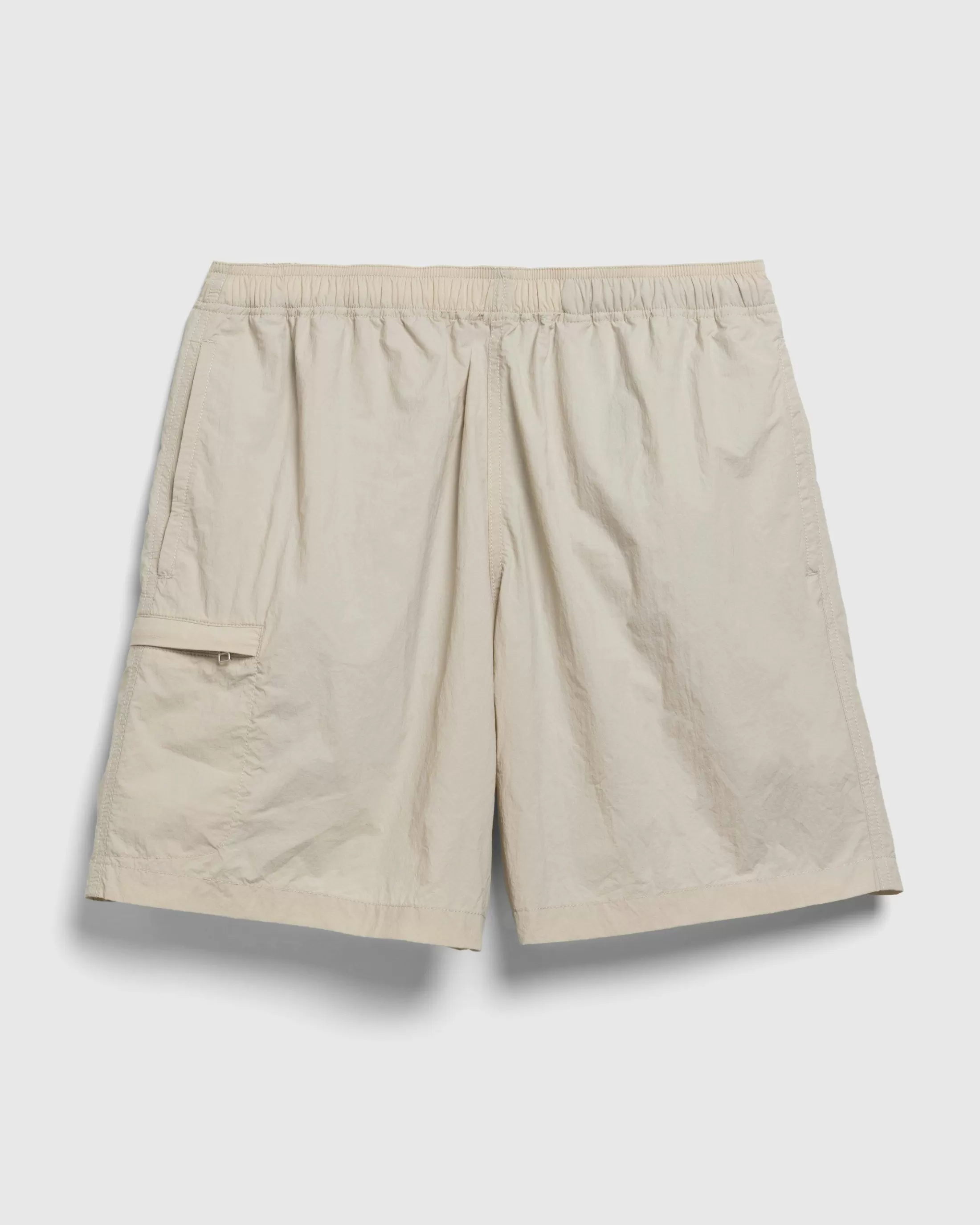 Sale Highsnobiety HS05 Natural Dyed Nylon Shorts beige