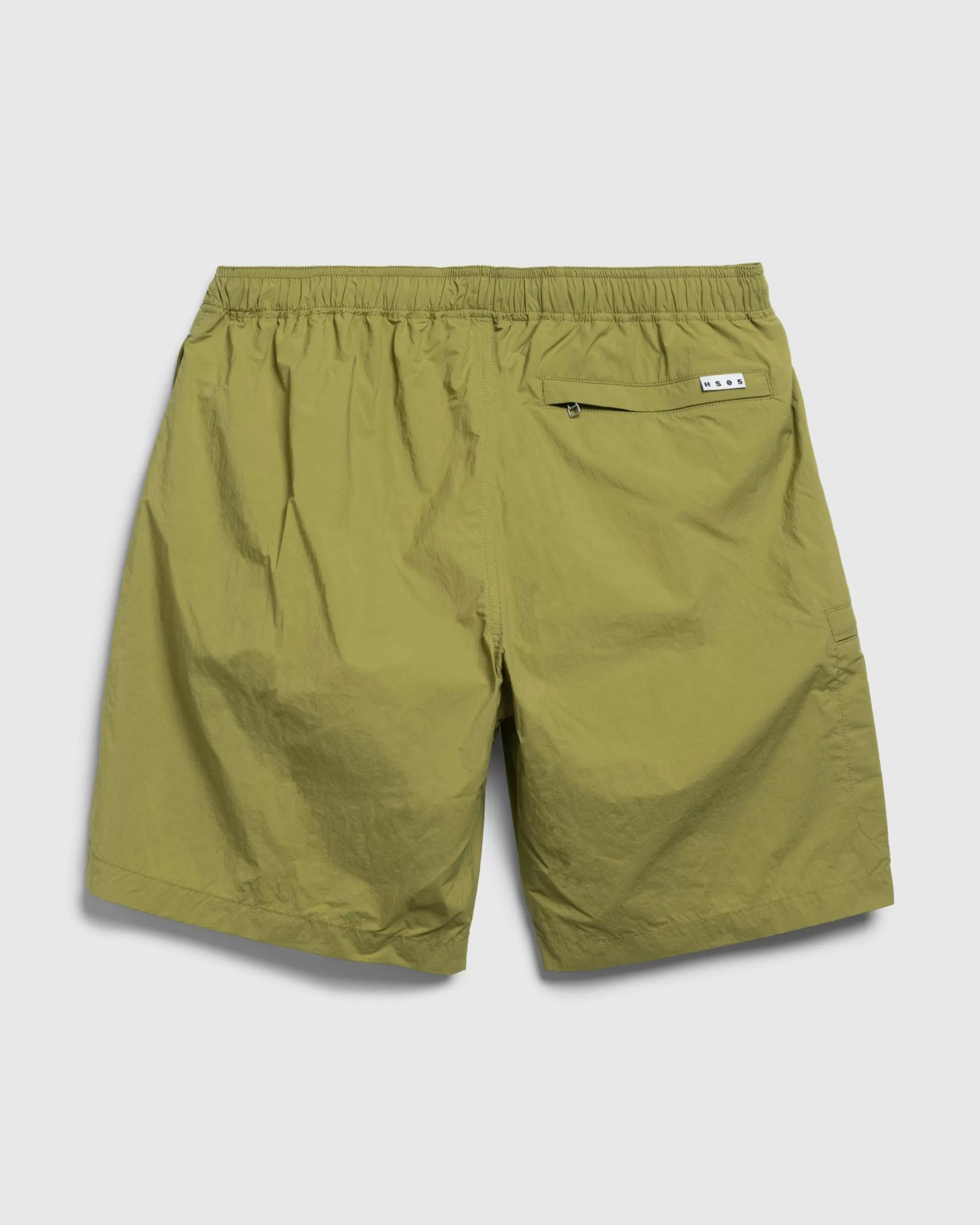 Hot Highsnobiety HS05 Natural Dyed Nylon Shorts Olive khaki