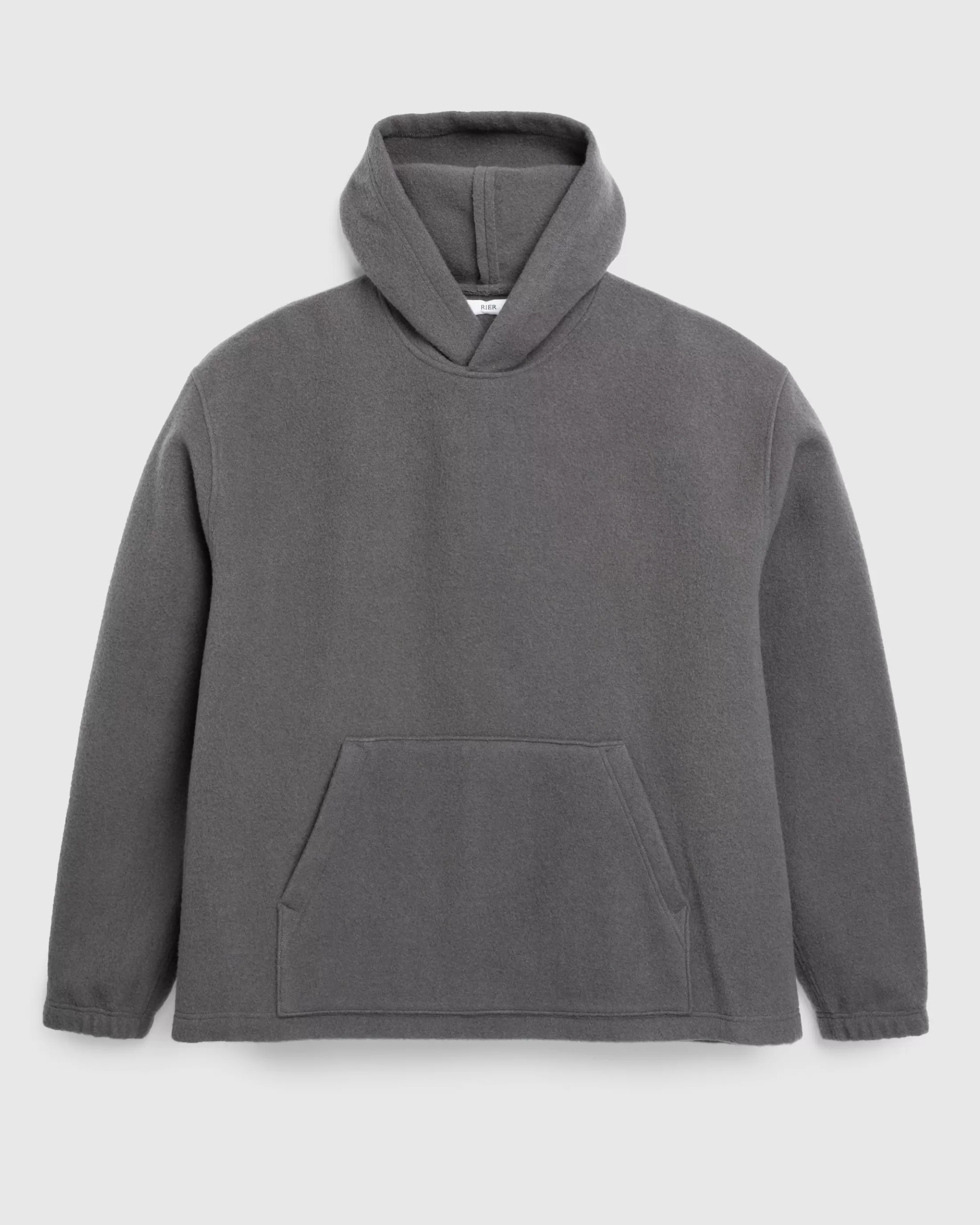 Best Sale Rier Natural Fleece Hoodie Castlerock grey