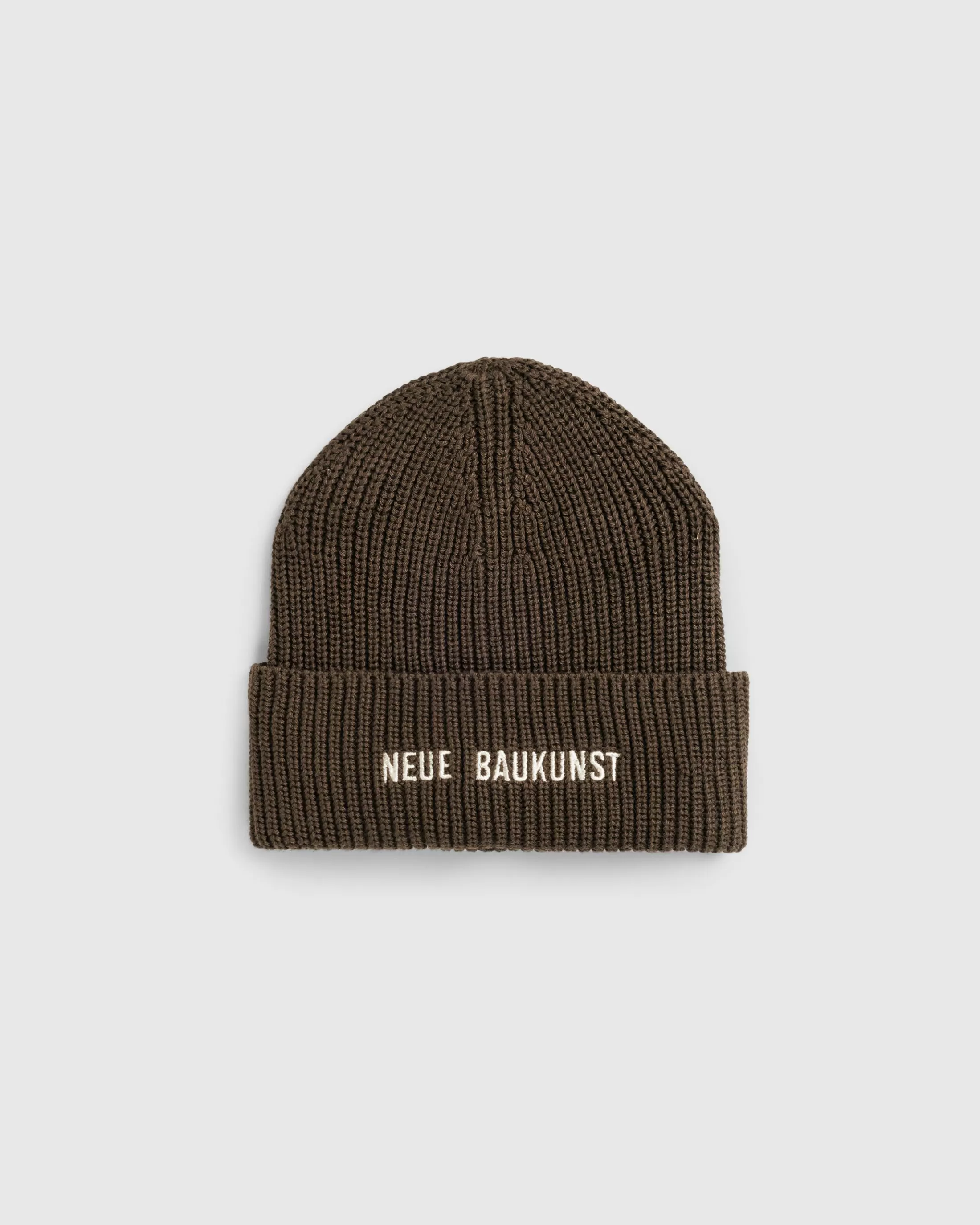 Online Highsnobiety Neue Baukunst Beanie Dark brown