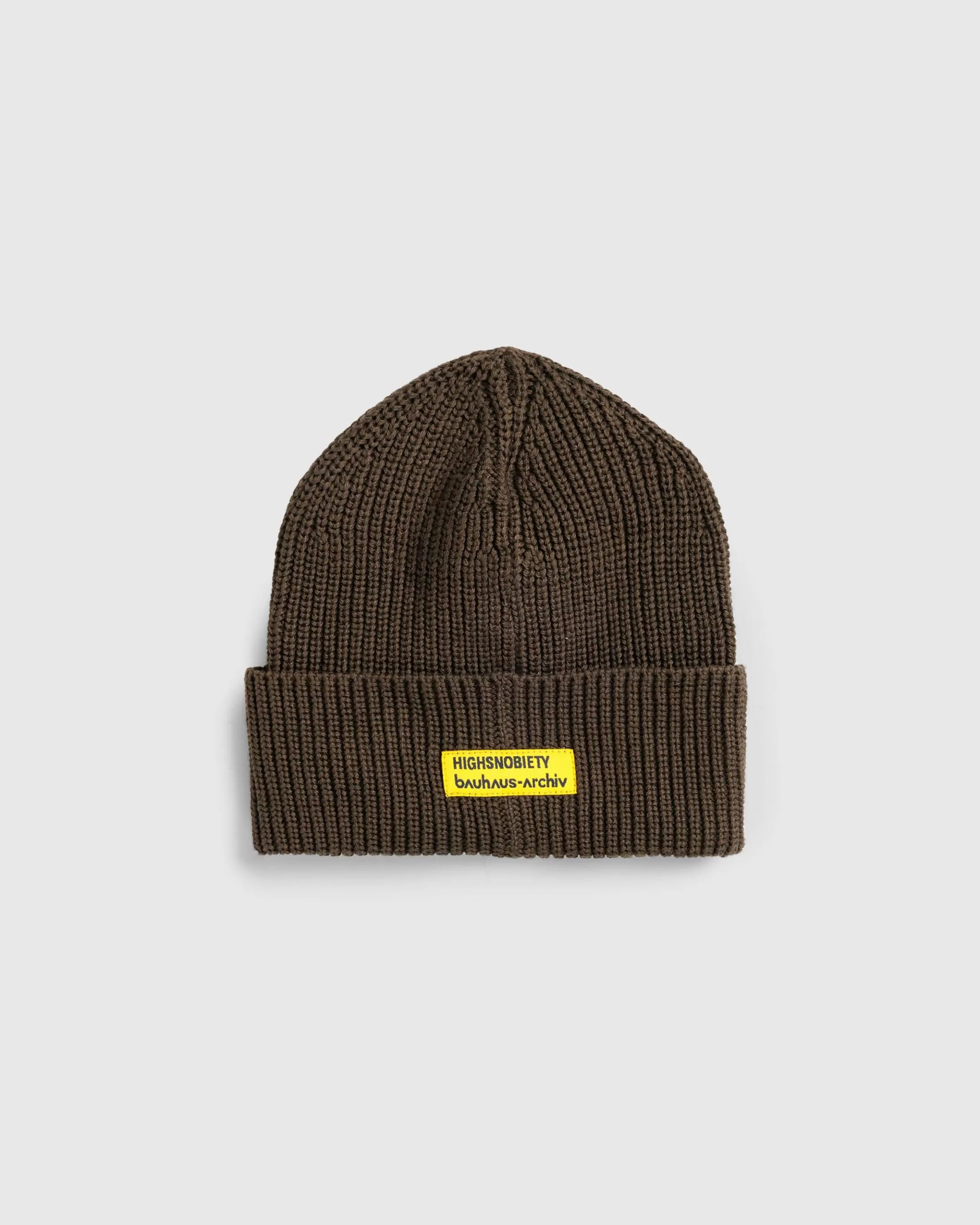 Online Highsnobiety Neue Baukunst Beanie Dark brown