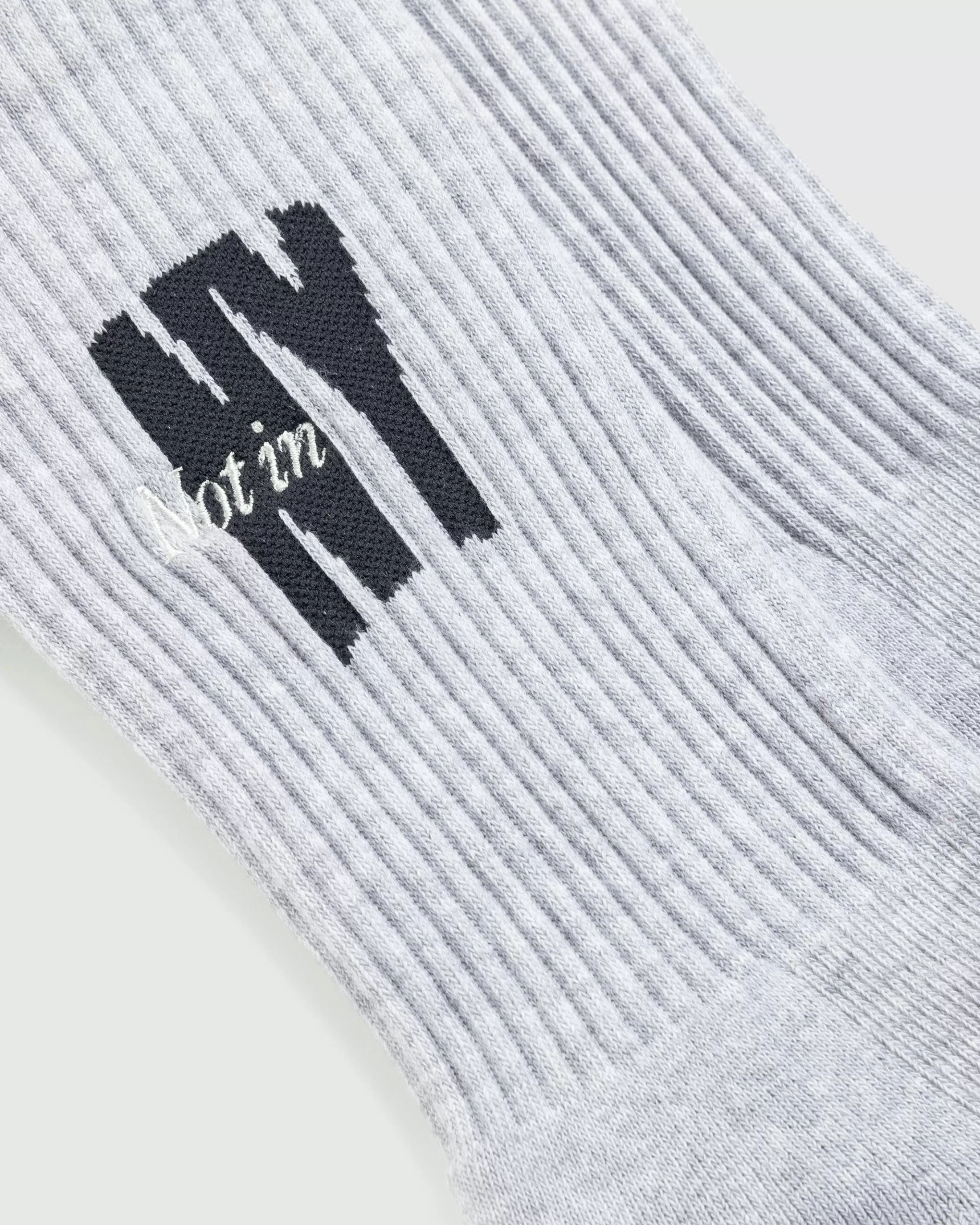 Best Highsnobiety Not In New York Socks Grey melangegrey