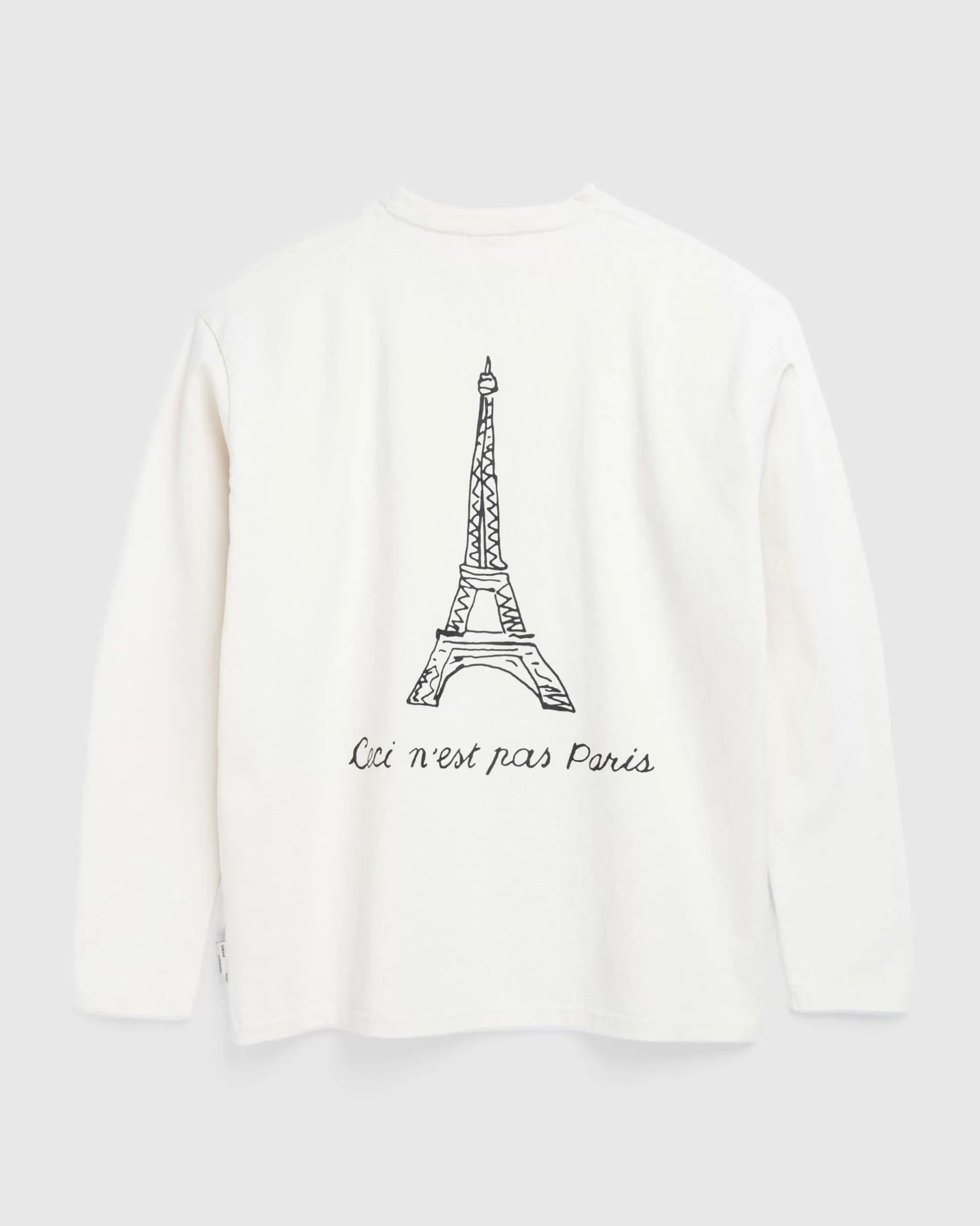 Best Highsnobiety Not In Paris Long Sleeve Off White offwhite