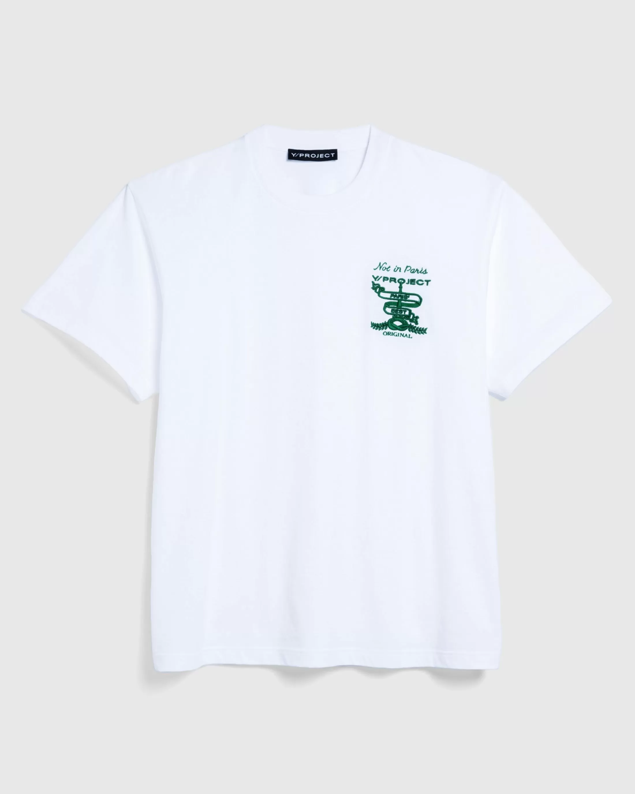 Best Y/Project Not In Paris T-Shirt white