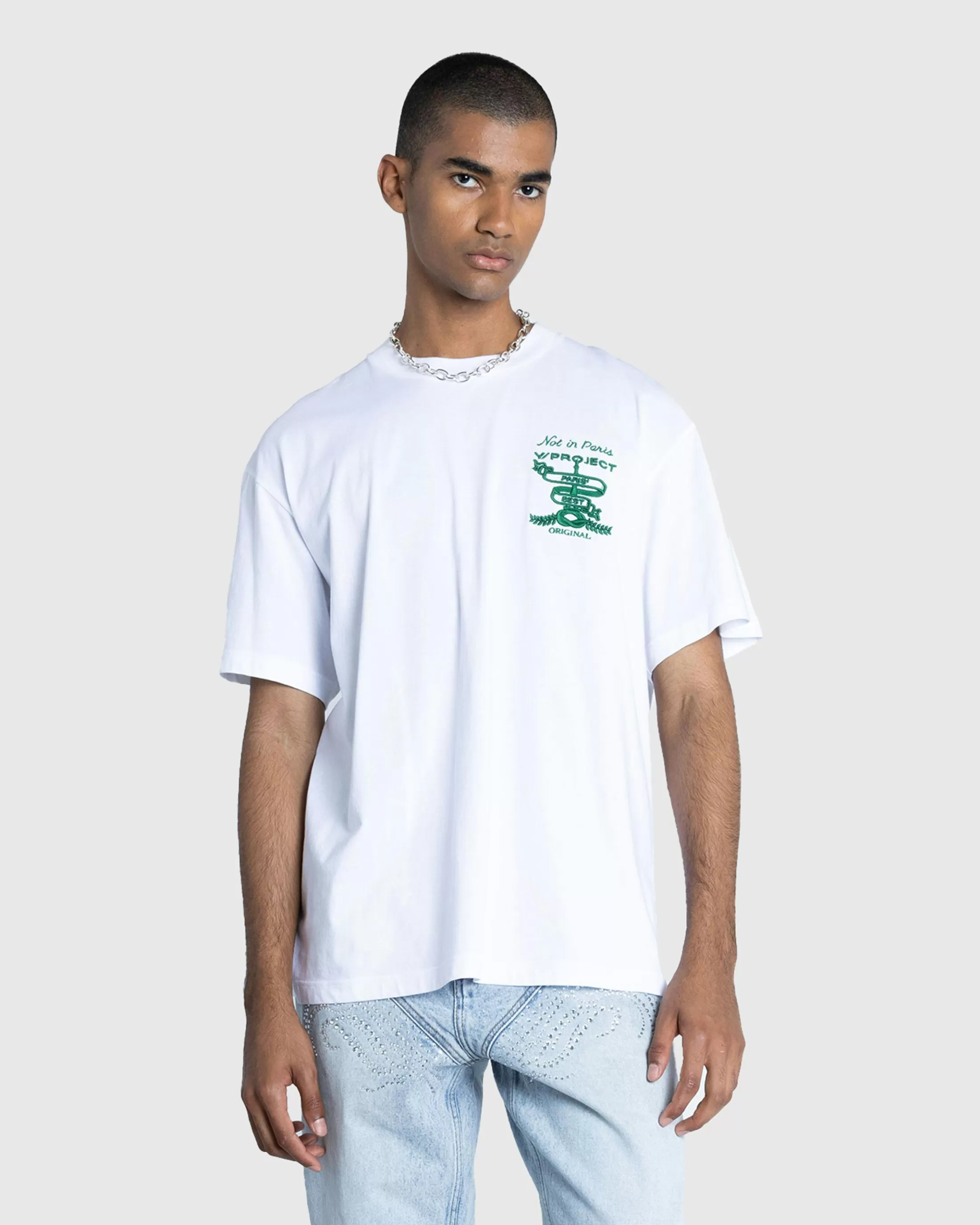 Best Y/Project Not In Paris T-Shirt white