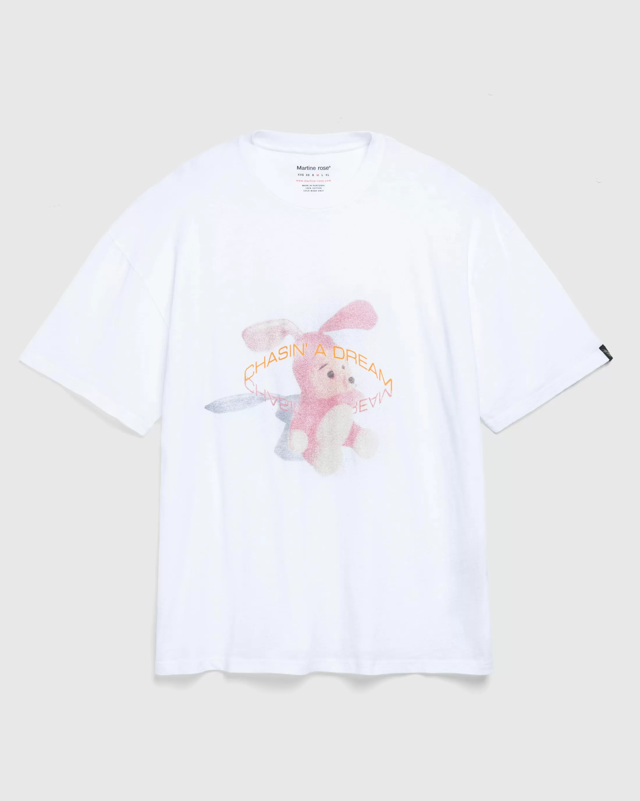 Flash Sale Martine Rose Oversized S/S T-Shirt White/Noisy Bunny