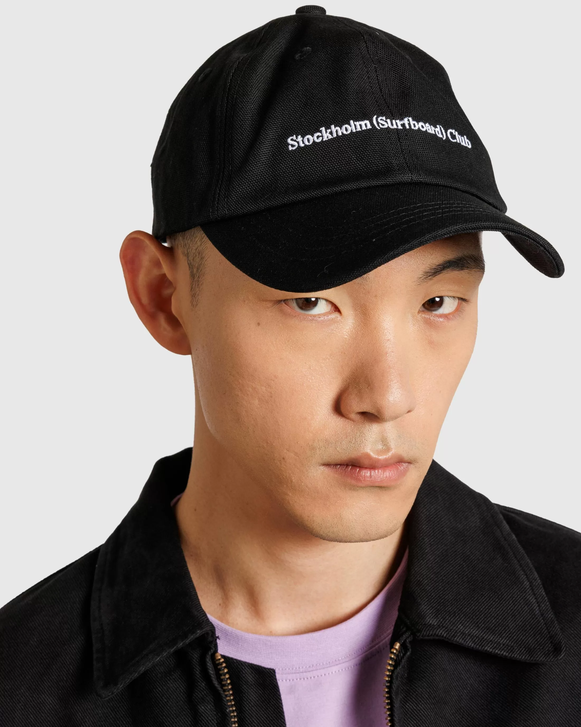 Shop Stockholm Surfboard Club Pac Cap black