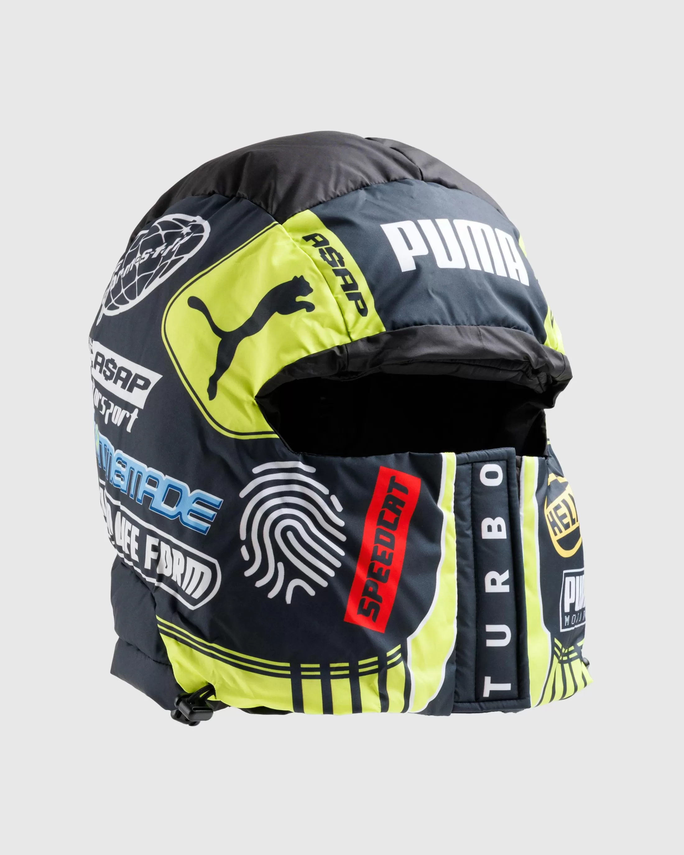 Best Puma Padded Balaclava  Black/Lime Pow pumablack-limepow