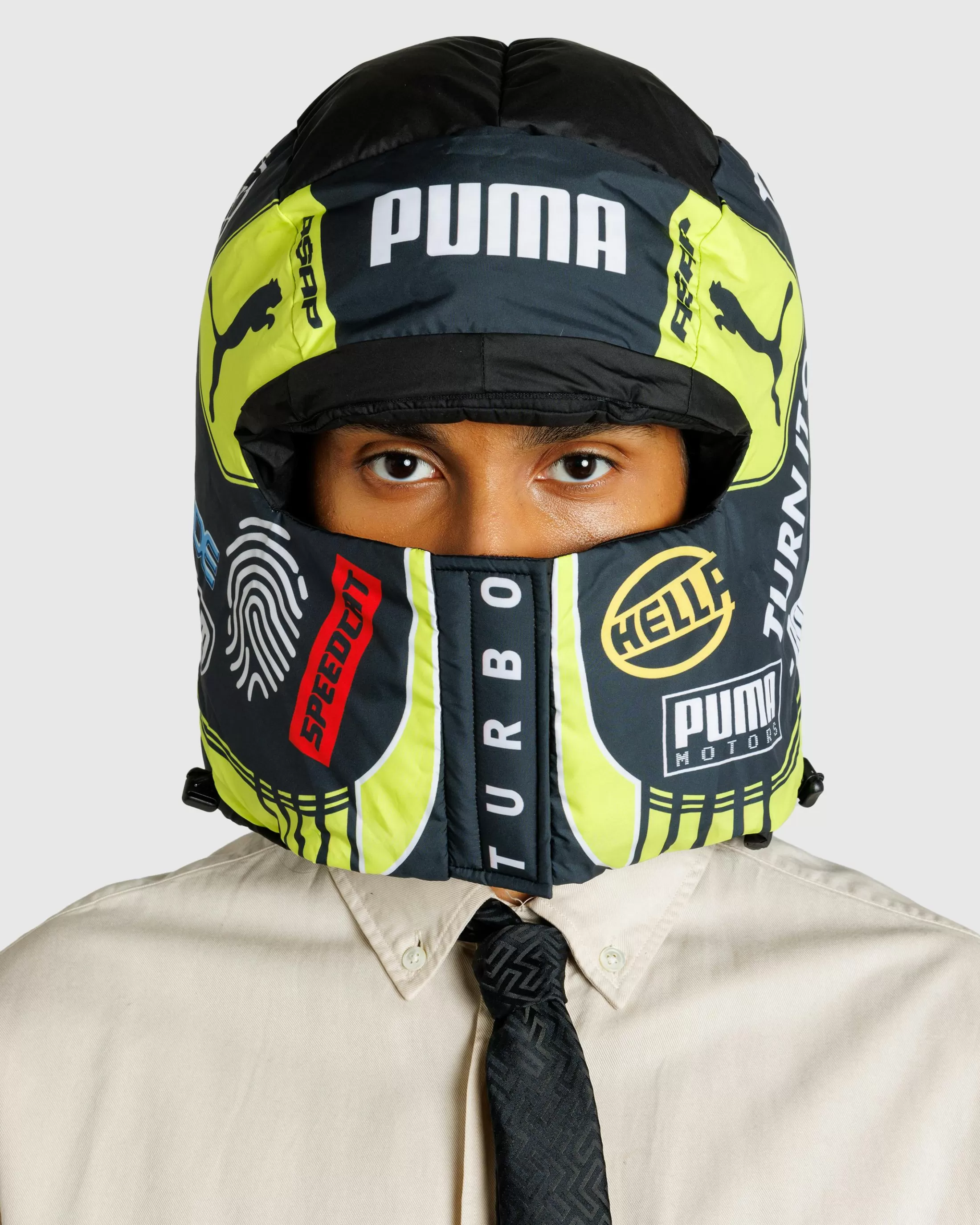 Best Puma Padded Balaclava  Black/Lime Pow pumablack-limepow