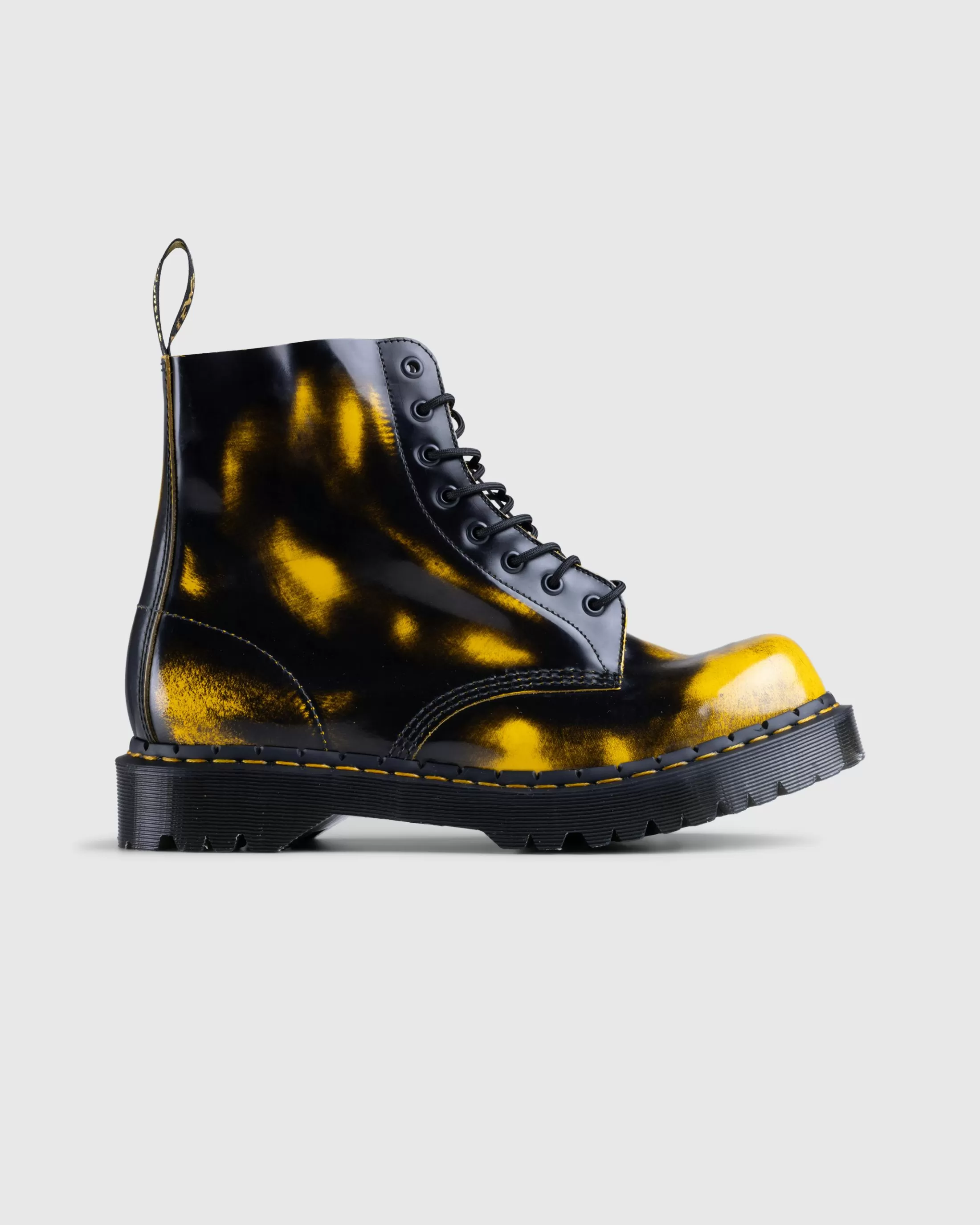 Best Sale Dr. Martens 1460 Pascal Bex Black+Dms Yellow Rub Off Lux black+dmsyellowrubofflux