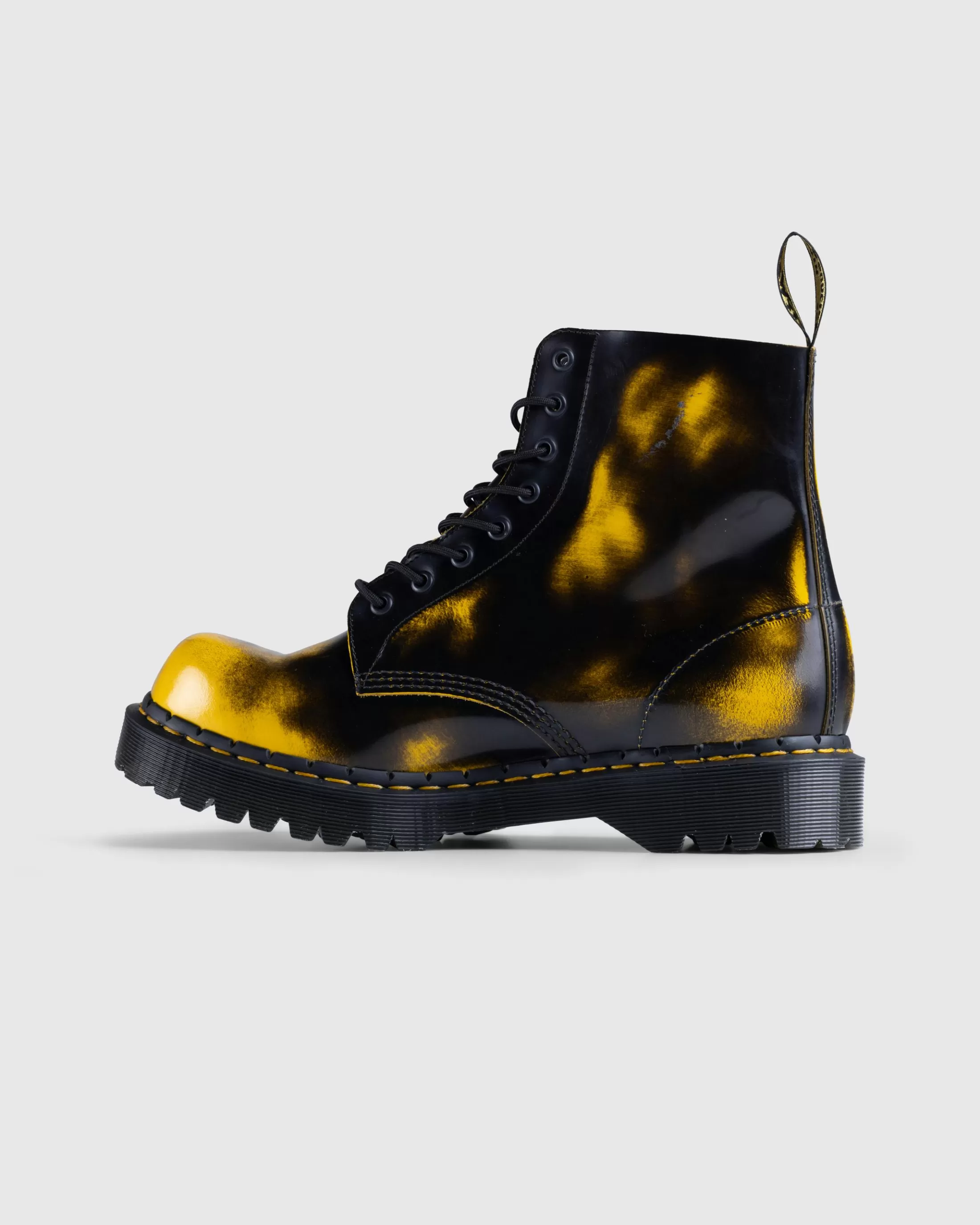 Best Sale Dr. Martens 1460 Pascal Bex Black+Dms Yellow Rub Off Lux black+dmsyellowrubofflux