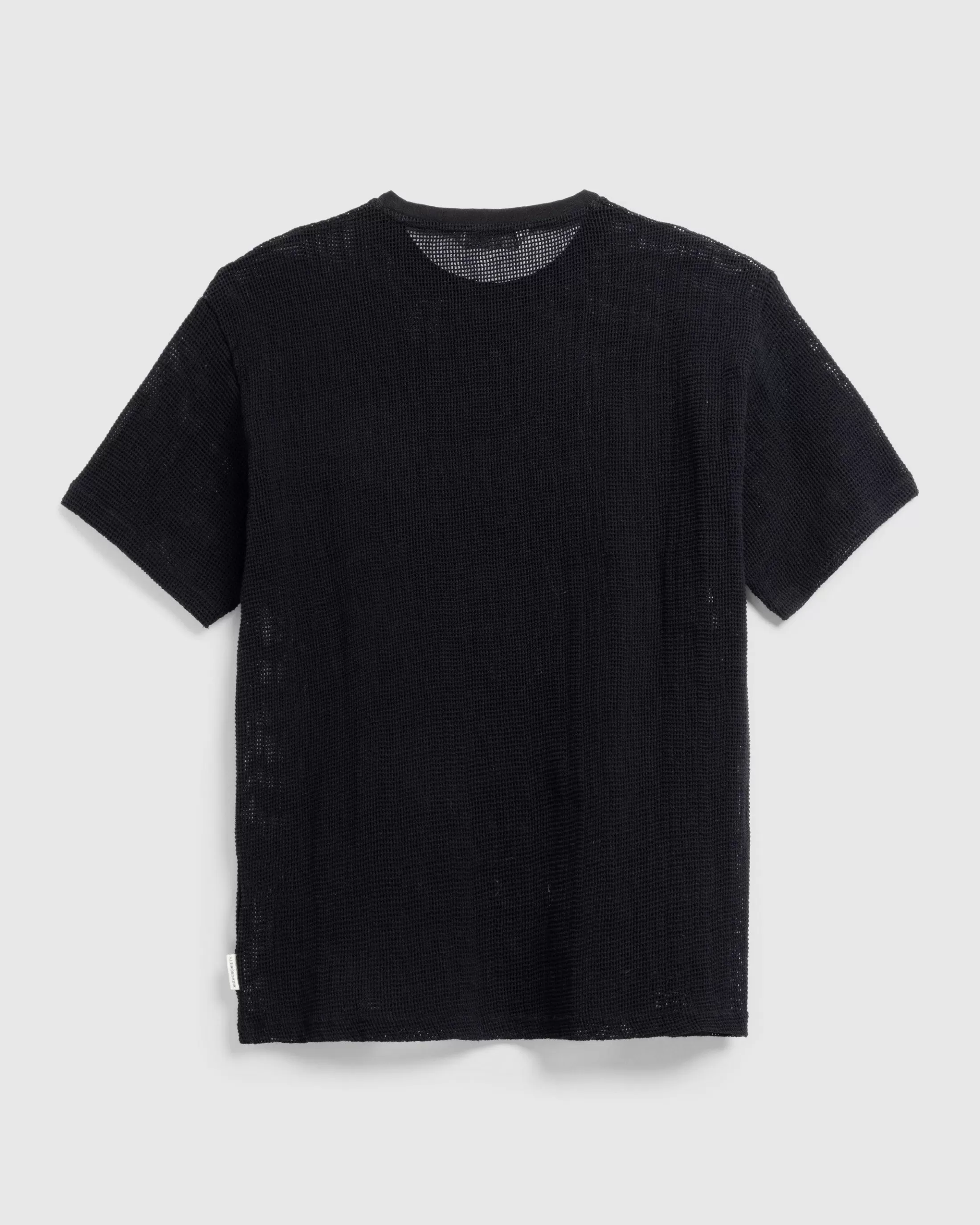 Best Highsnobiety HS05 Pigment Dyed Mesh T-Shirt black