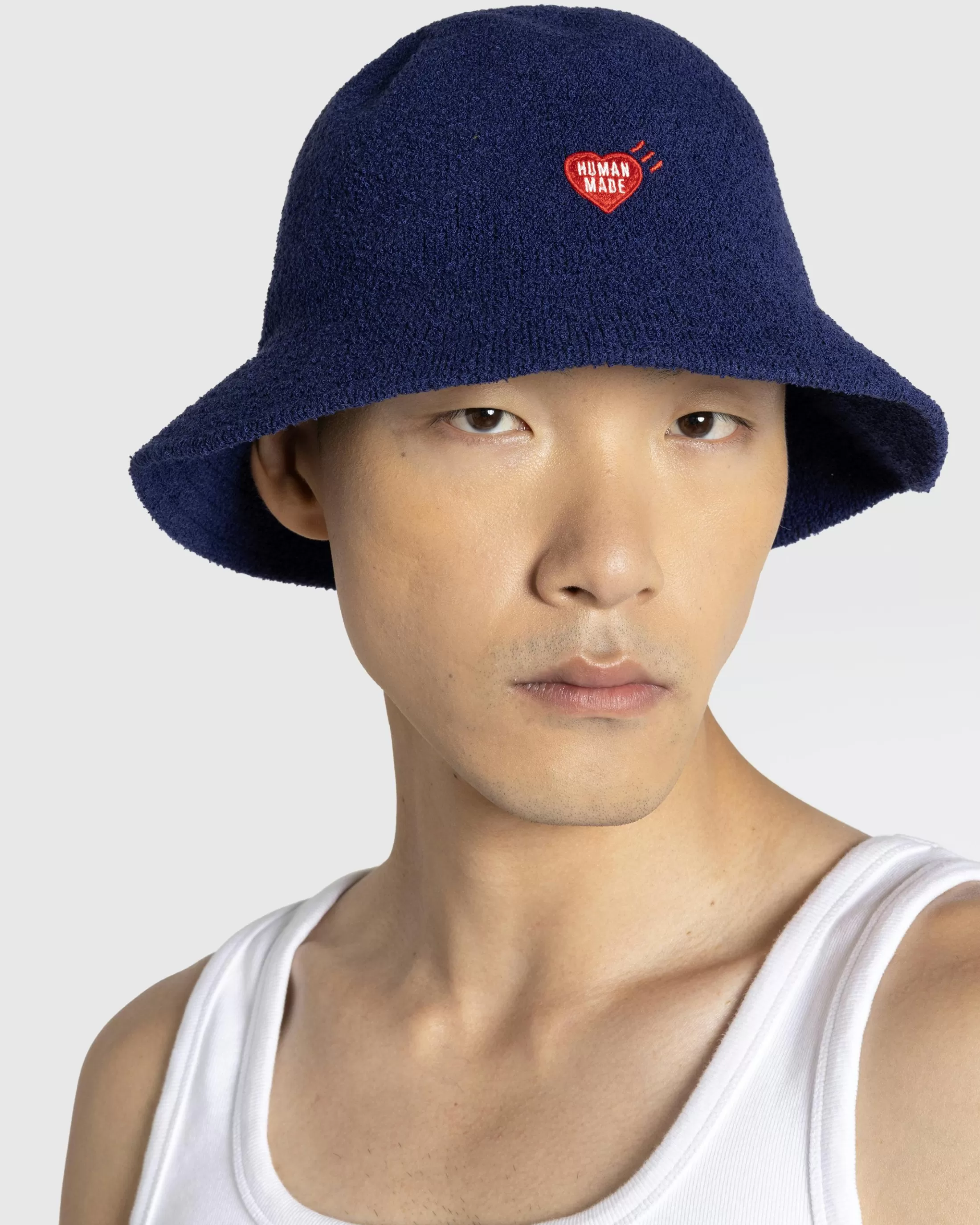 Store Human Made Pile Bucket Hat navy