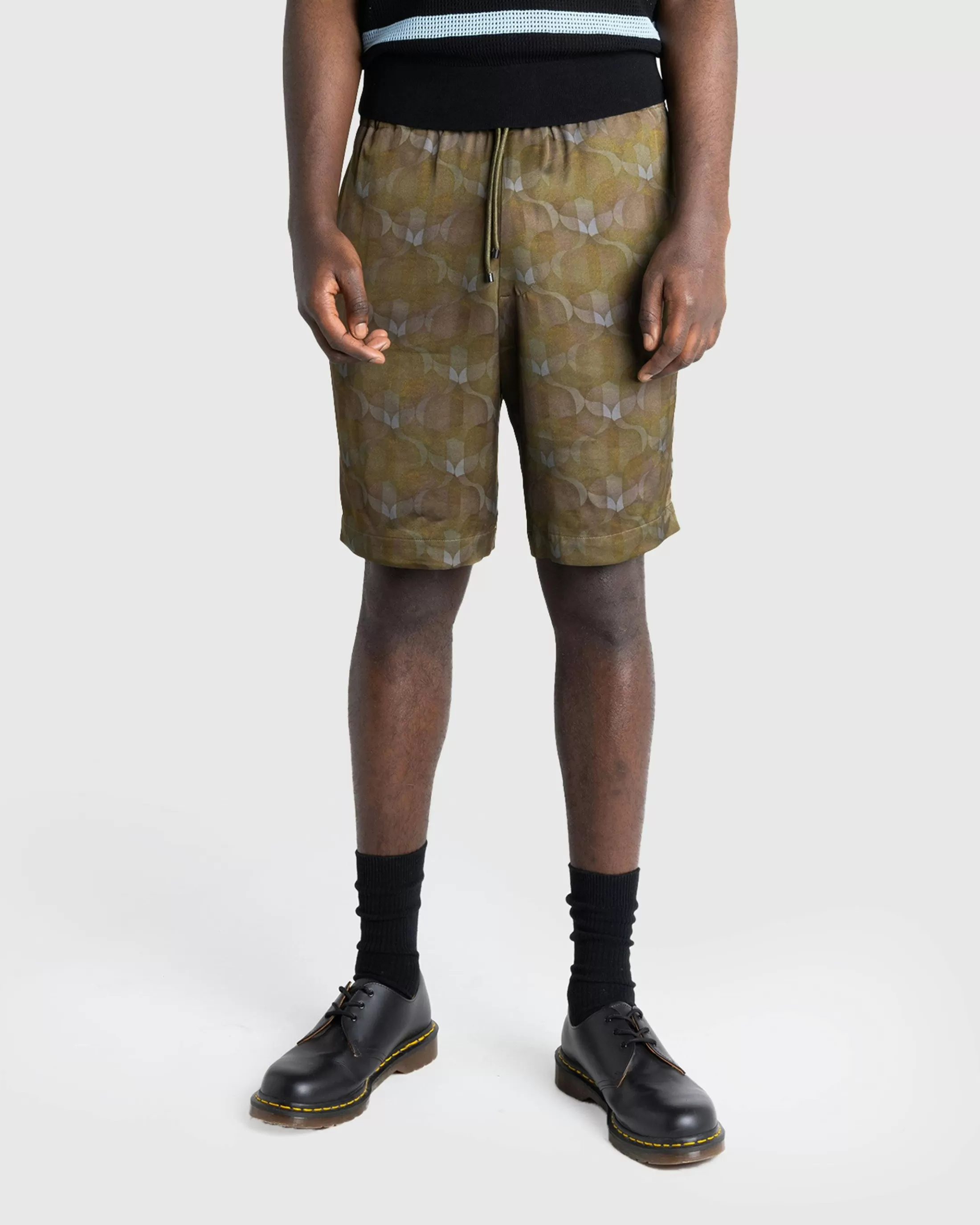 Flash Sale Dries van Noten Piperi Shorts /Ombre khaki