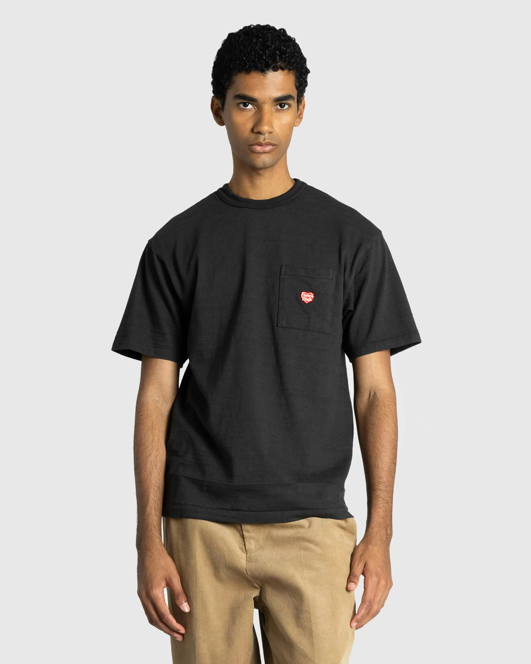 Shop Human Made Pocket T-Shirt black