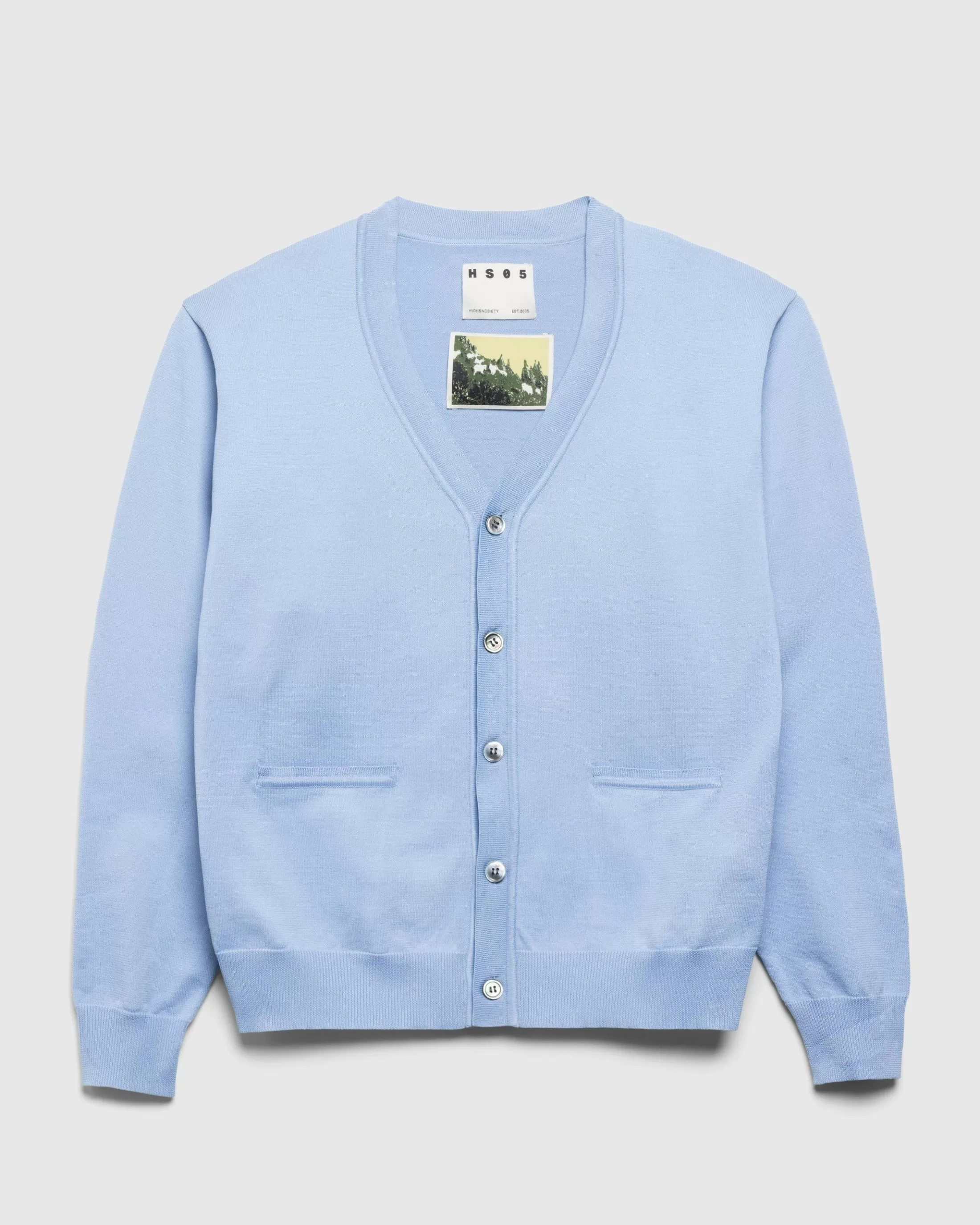 Hot Highsnobiety HS05 Poly Knit Cardigan Light Blue lightblue