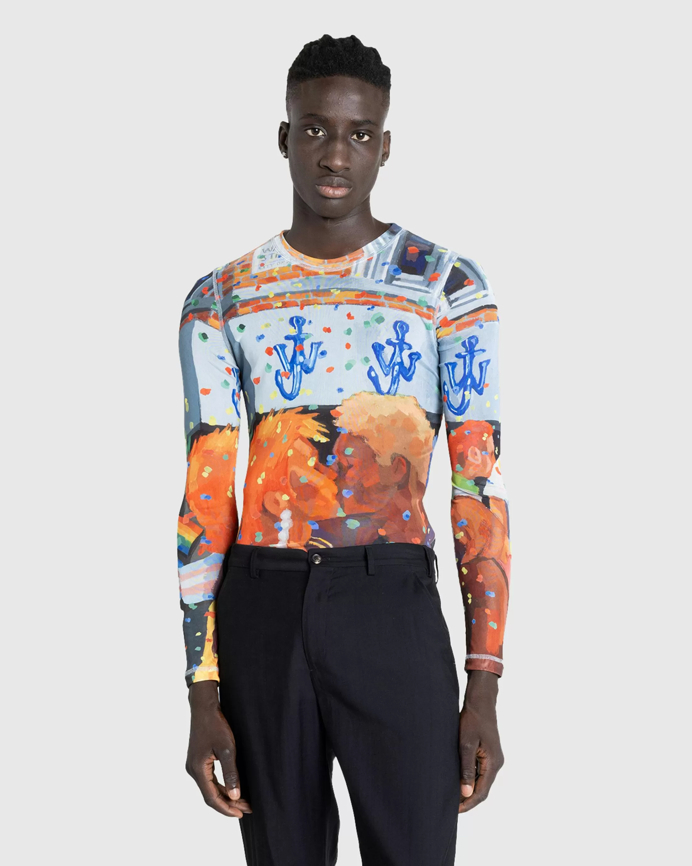 Store J.W. Anderson Pride Sheer Long-sleeve multi