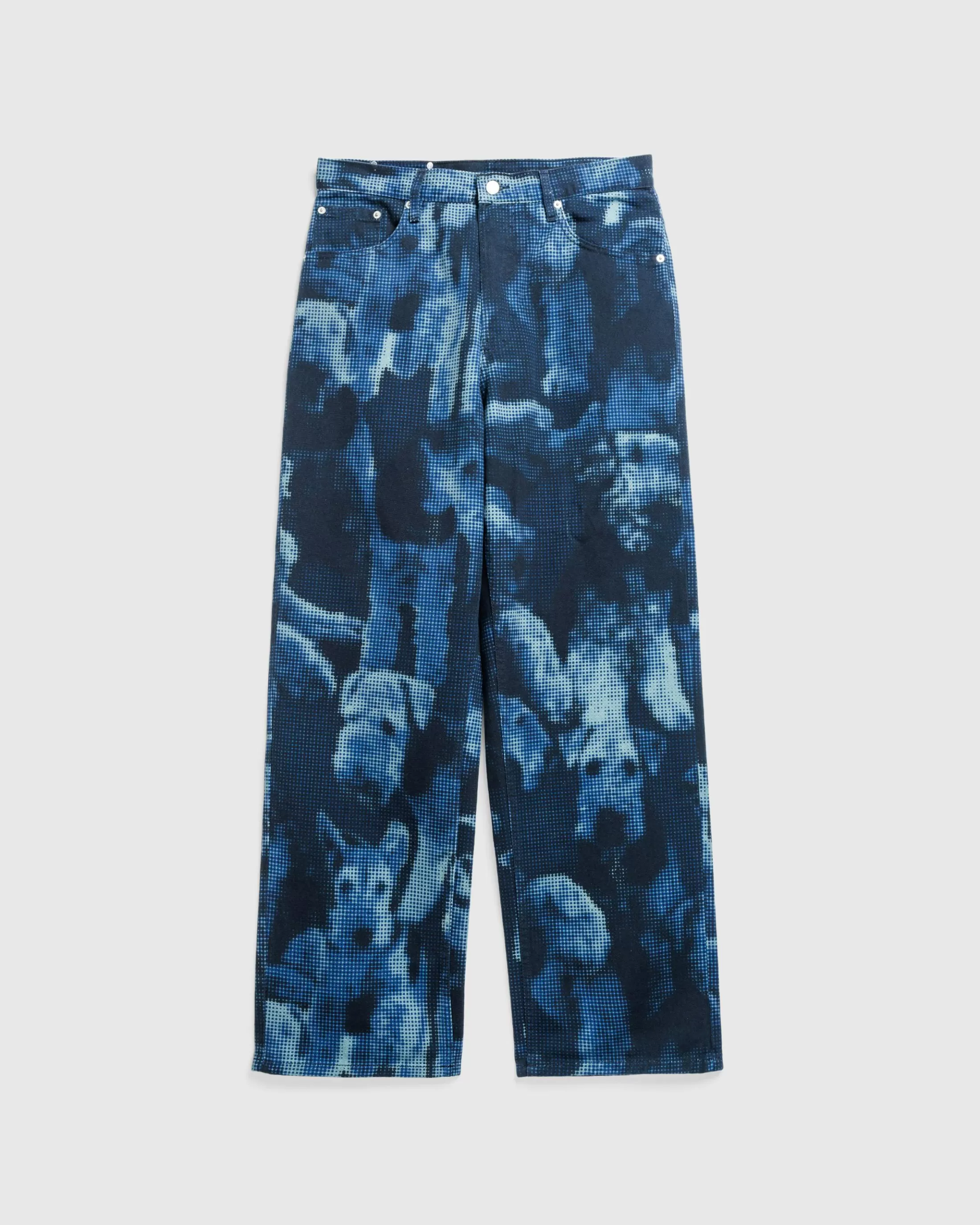 Discount Dries van Noten Printed Jeans navy