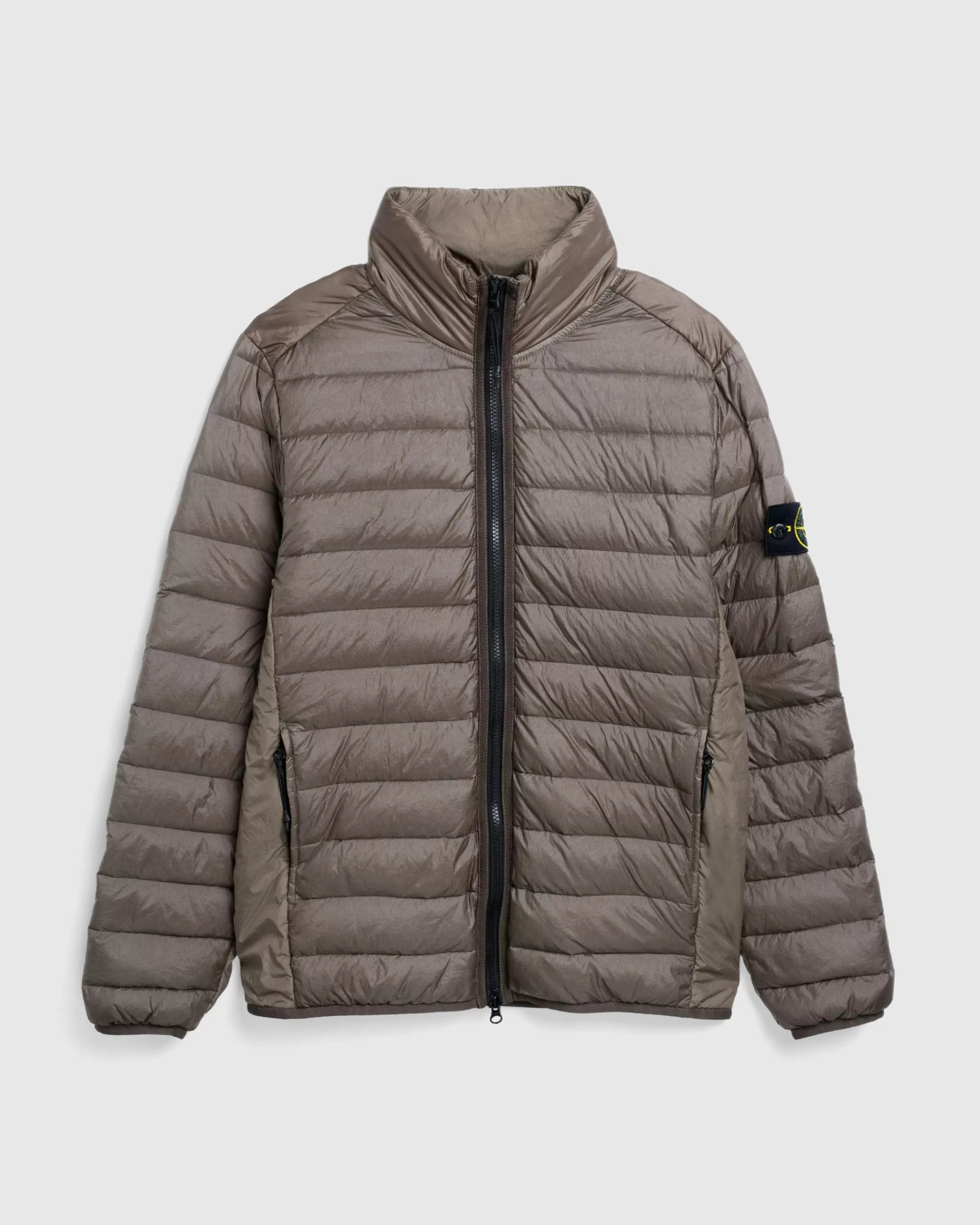 Best Sale Stone Island Real Down Jacket walnut