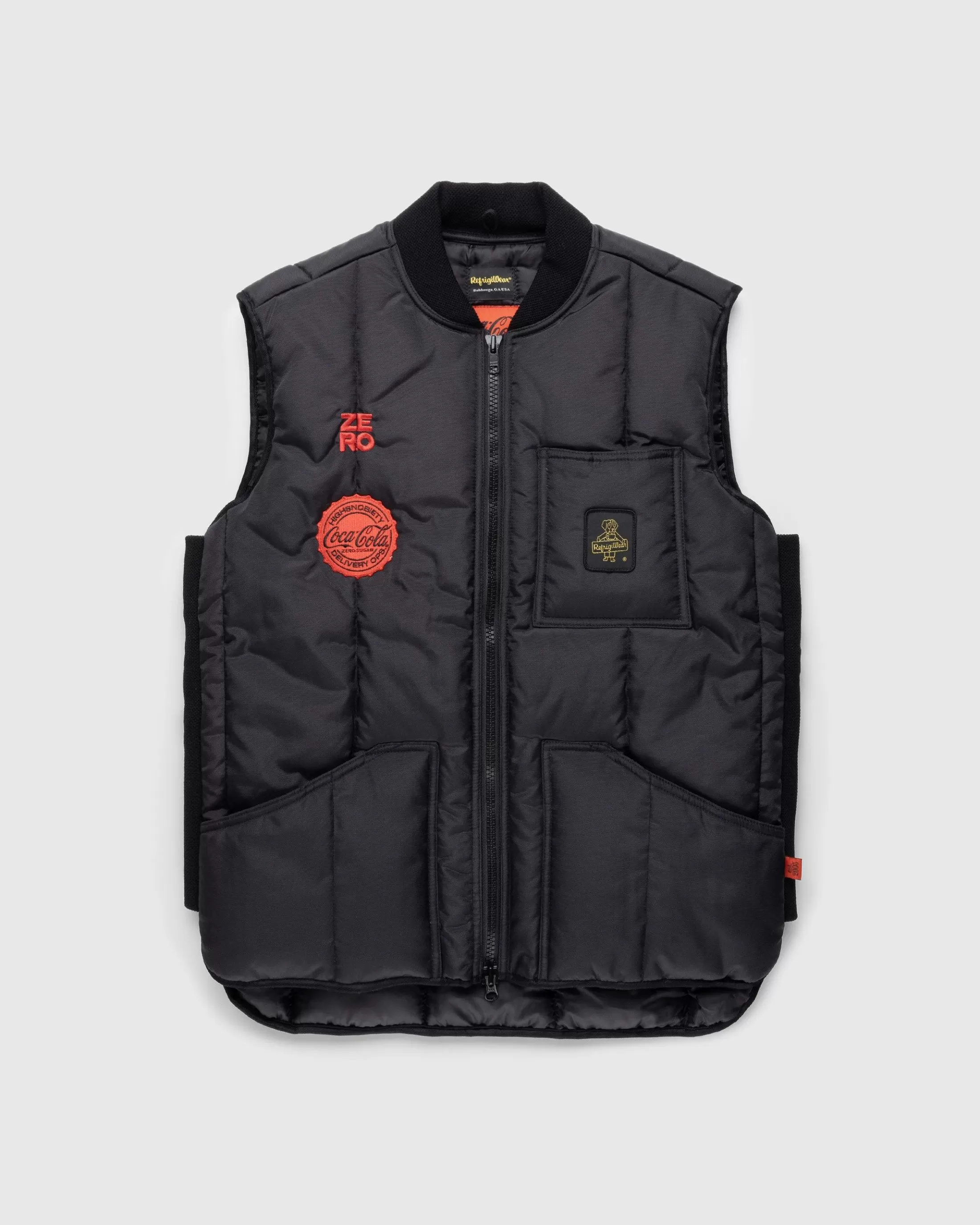 Cheap Highsnobiety RefrigiWear Iron-Tuff® Vest black