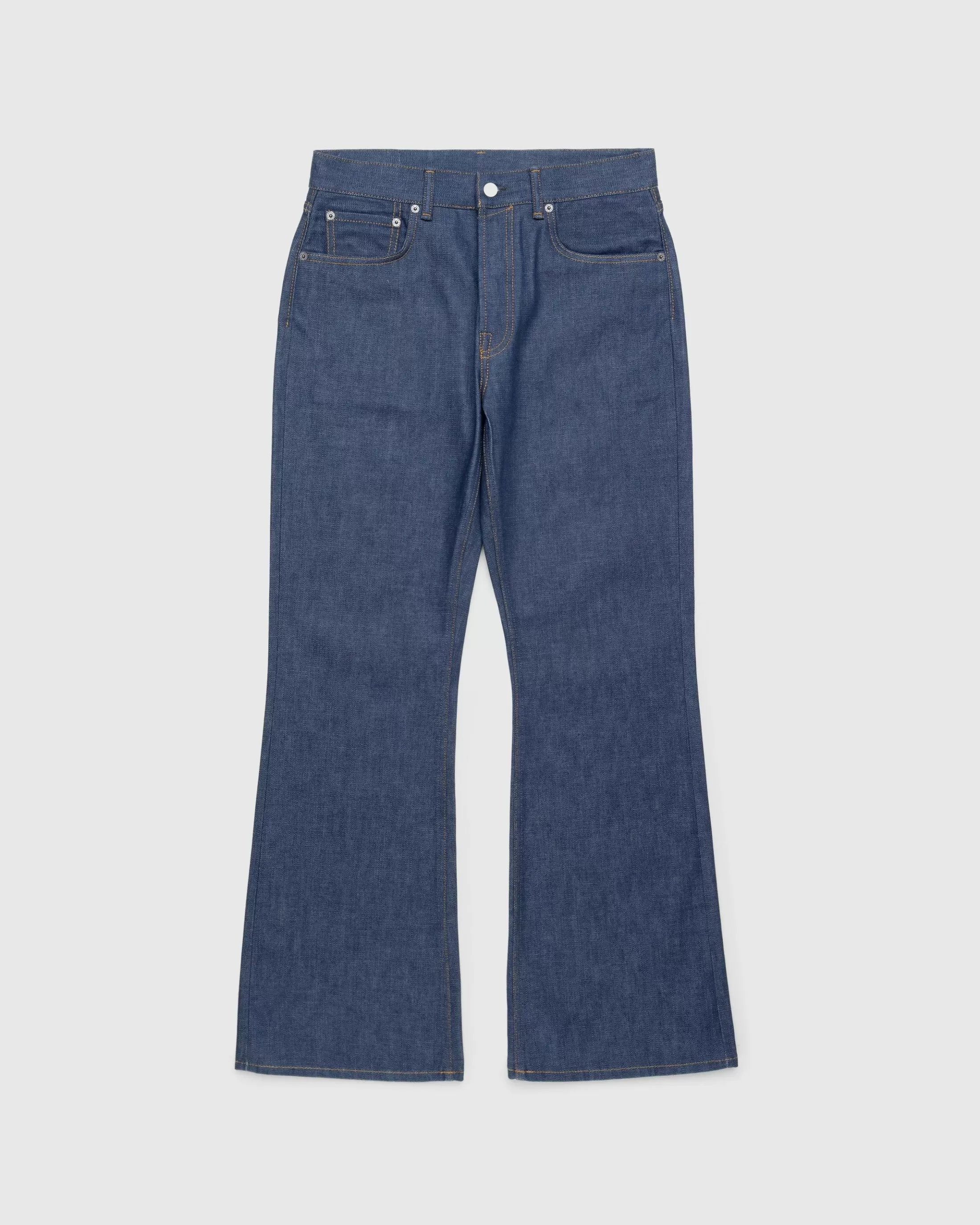 Store Acne Studios Regular Fit Jeans 1992 Indigo Blue indigoblue