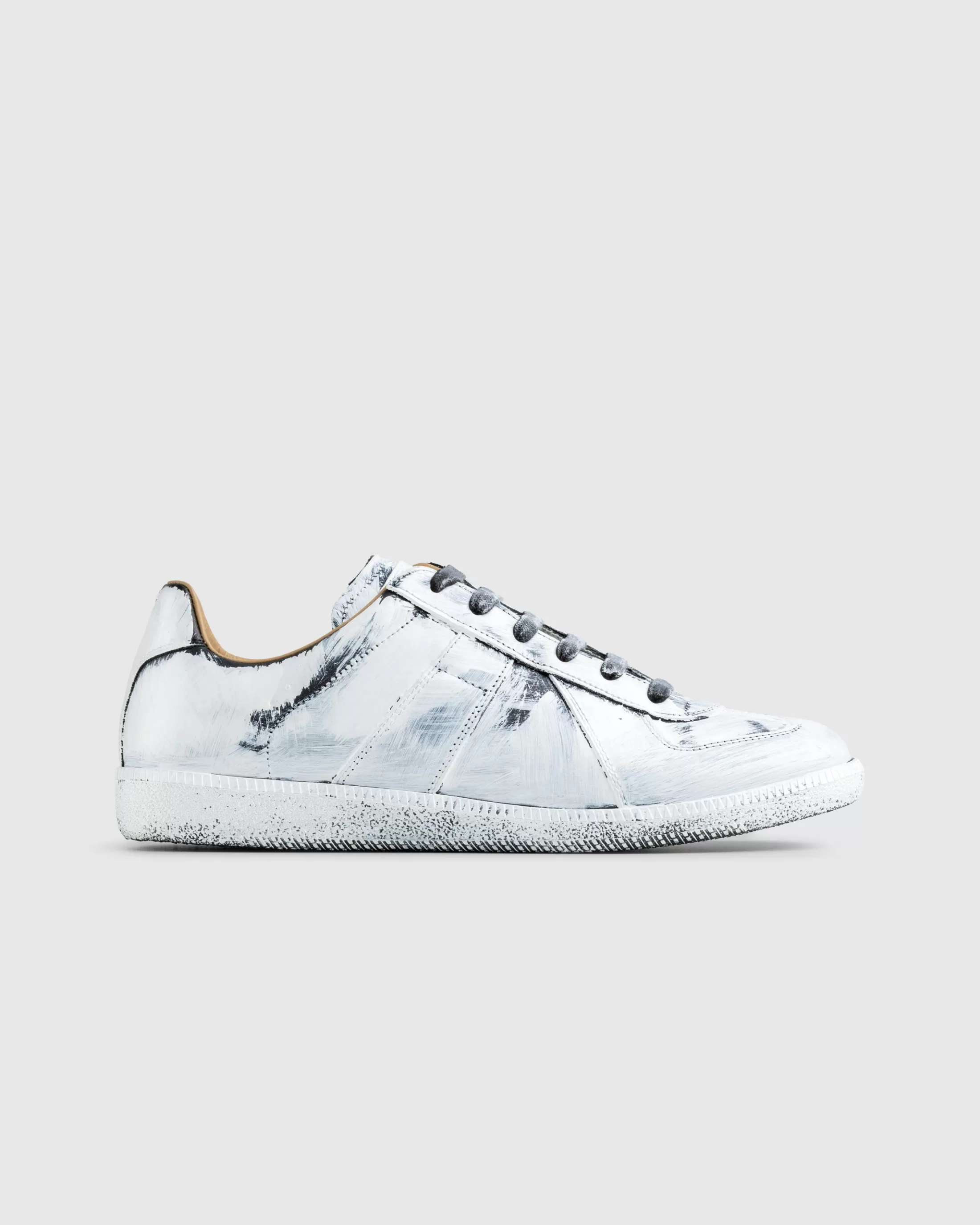 Flash Sale Maison Margiela Replica Bianchetto Sneaker Black/Glossy White black/glossywhite