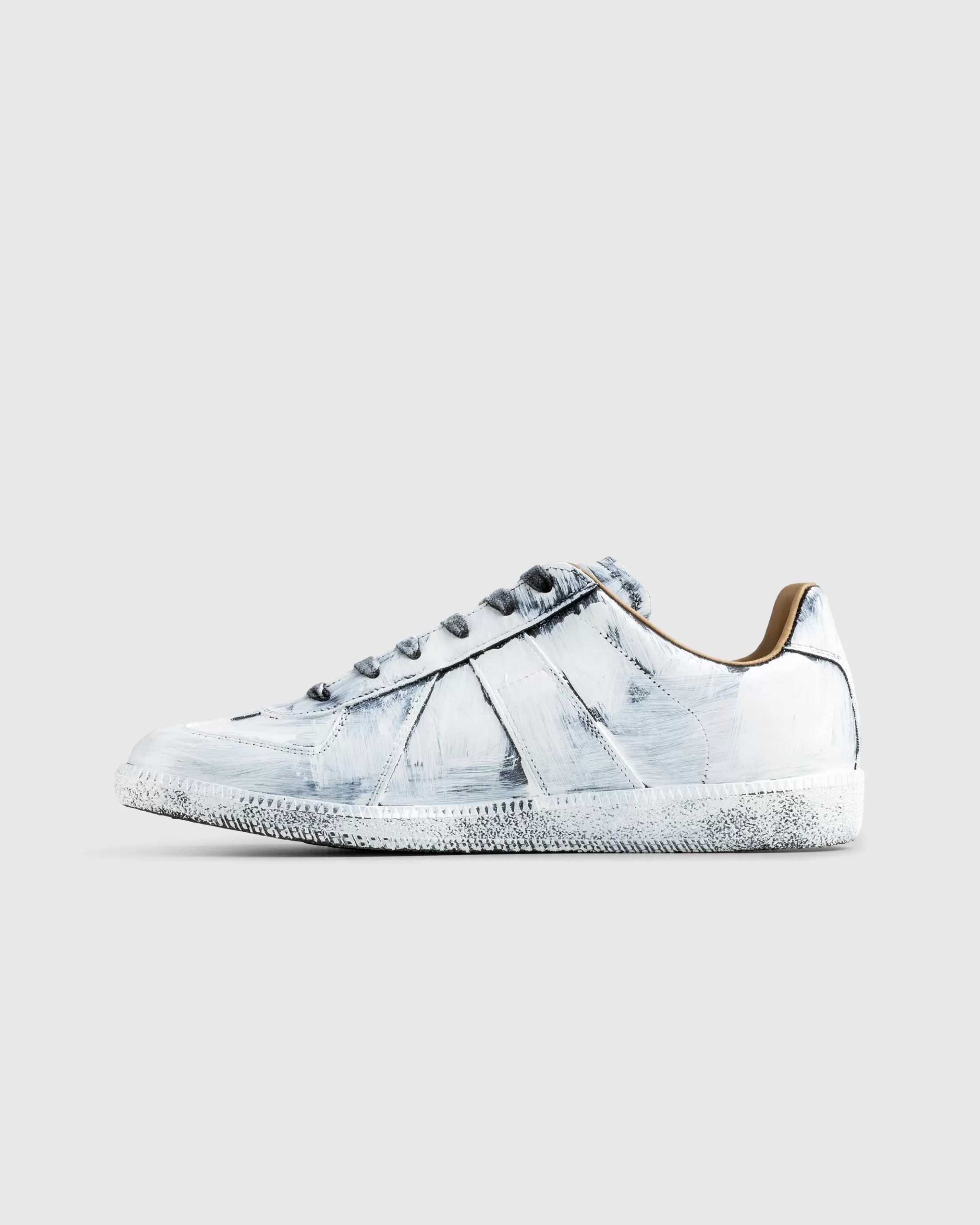 Flash Sale Maison Margiela Replica Bianchetto Sneaker Black/Glossy White black/glossywhite